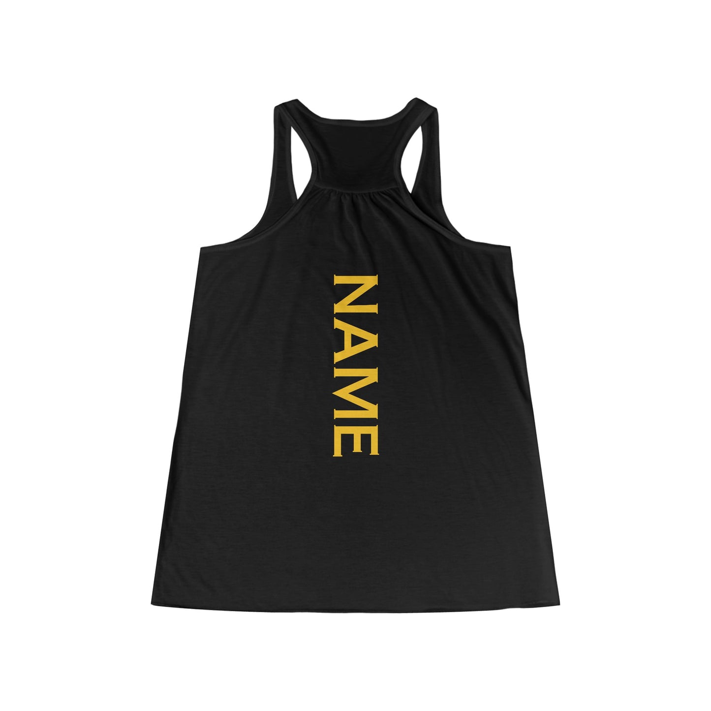 Florida Storm Bella Canvas Women's Flowy Racerback Tank - Add name -poly/cotton