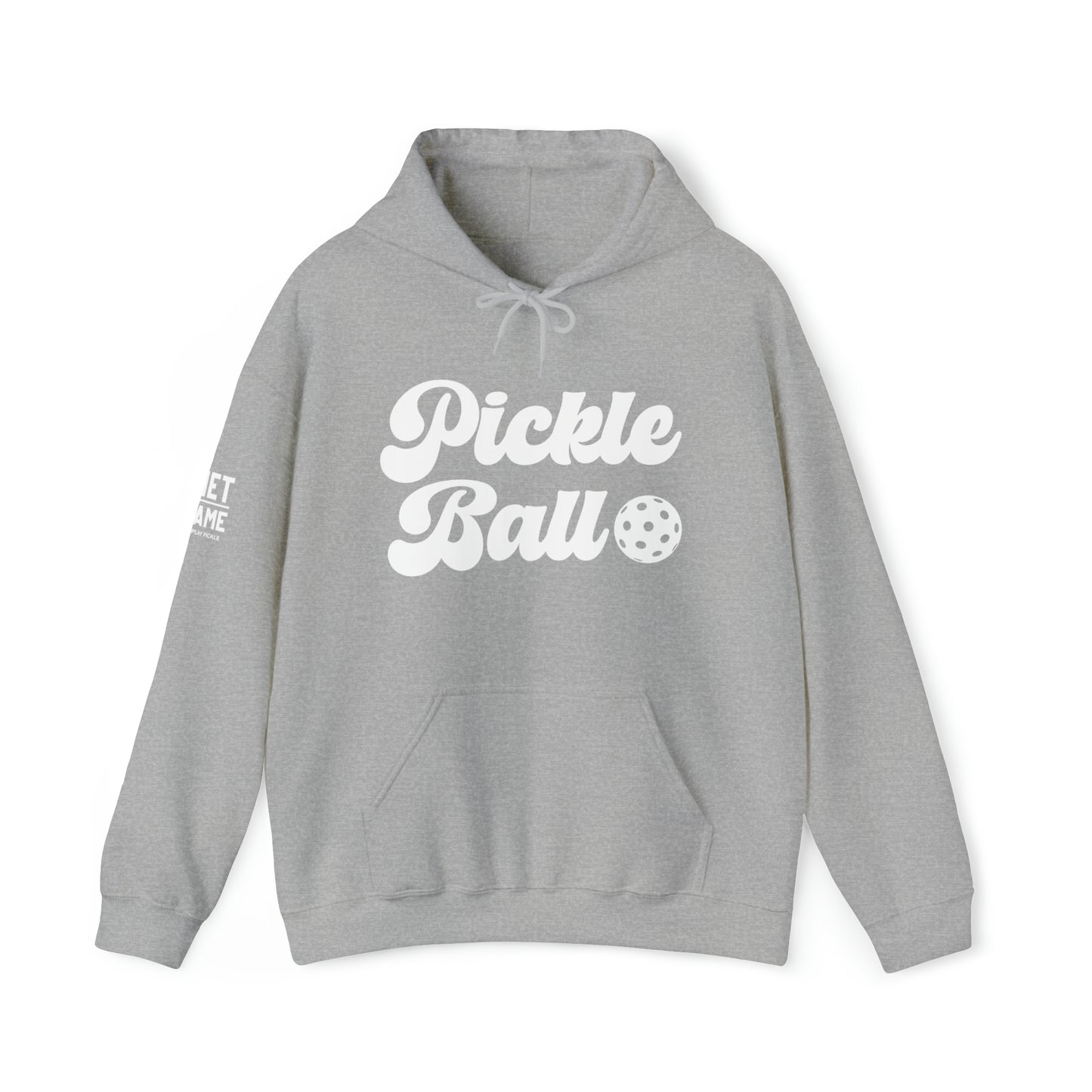 Net Game- Retro Hoodie with Customizable Sleeve
