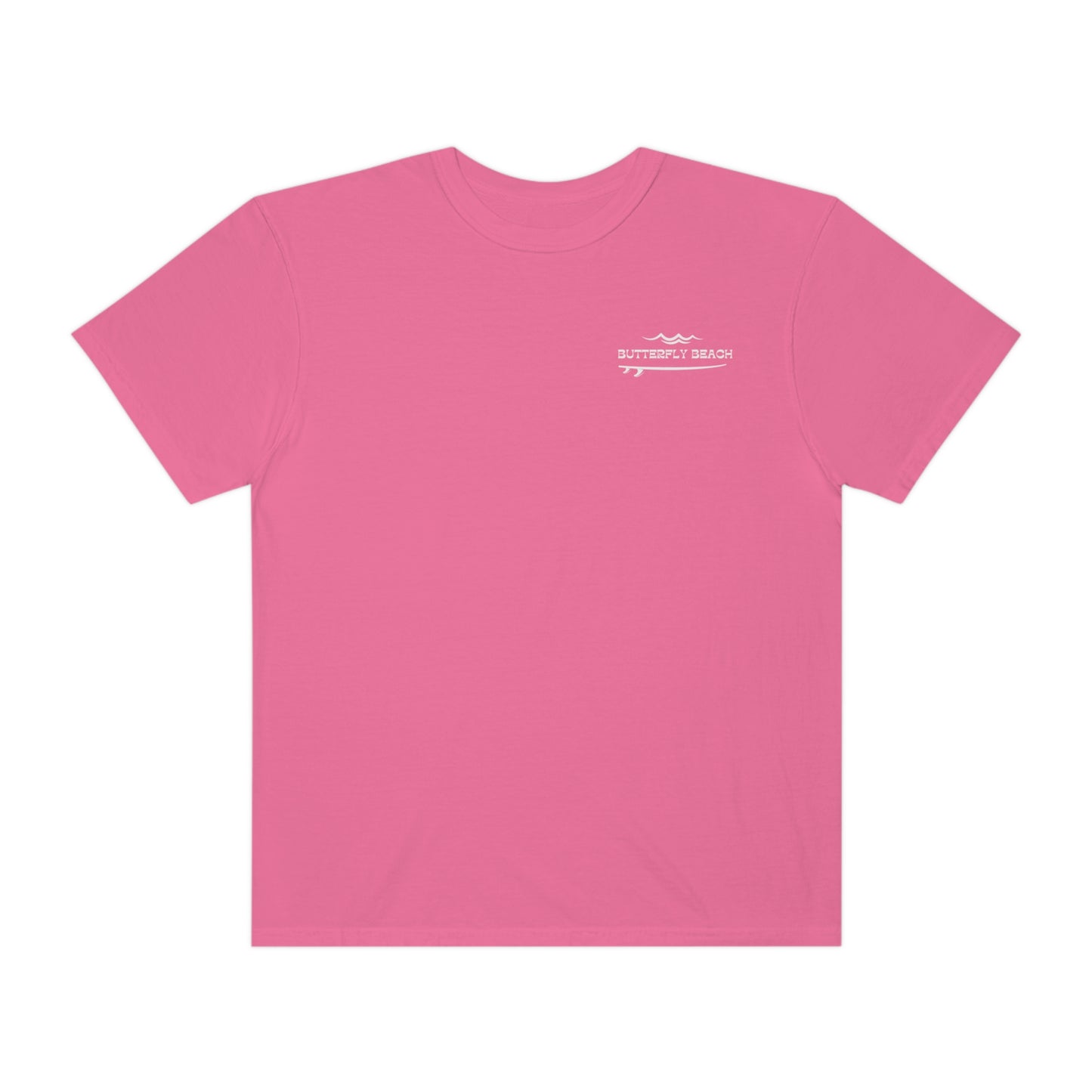 Butterfly Beach T-shirt Comfort Colors- 2 sided design