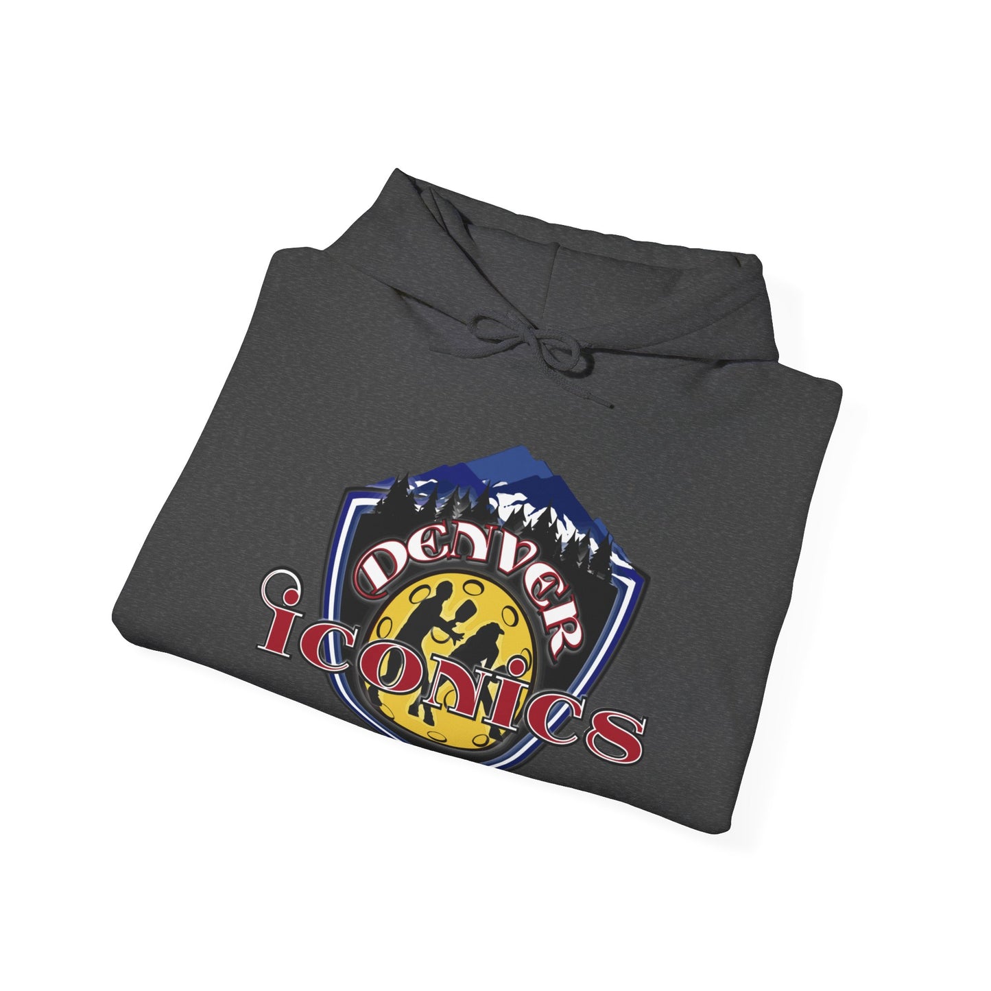Denver Iconics NPL Team - 4 Sided Design - Unisex Hoodie (customize name)