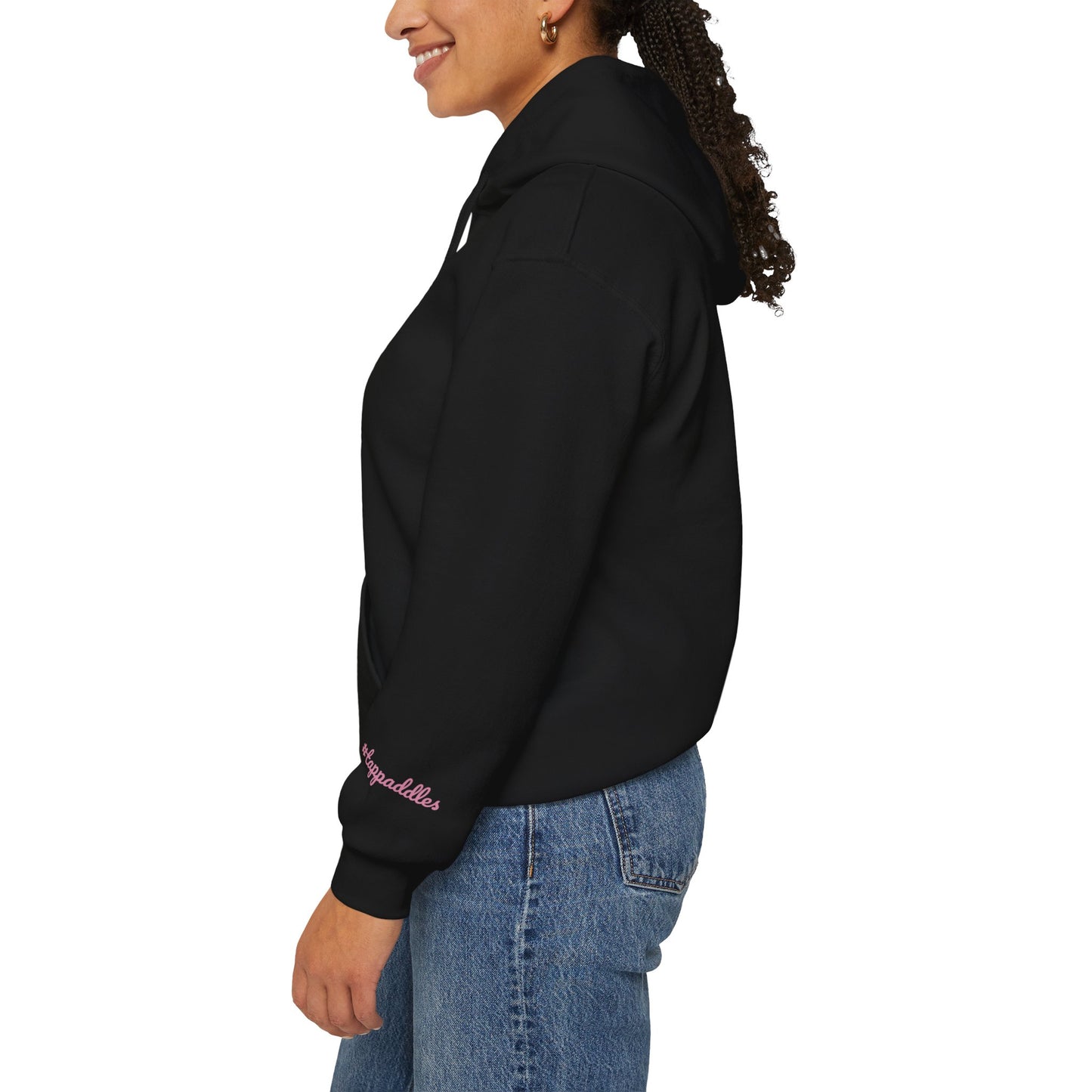 Kara’s Pickleball Retro Hoodie -#tappaddles on sleeve (or your name)