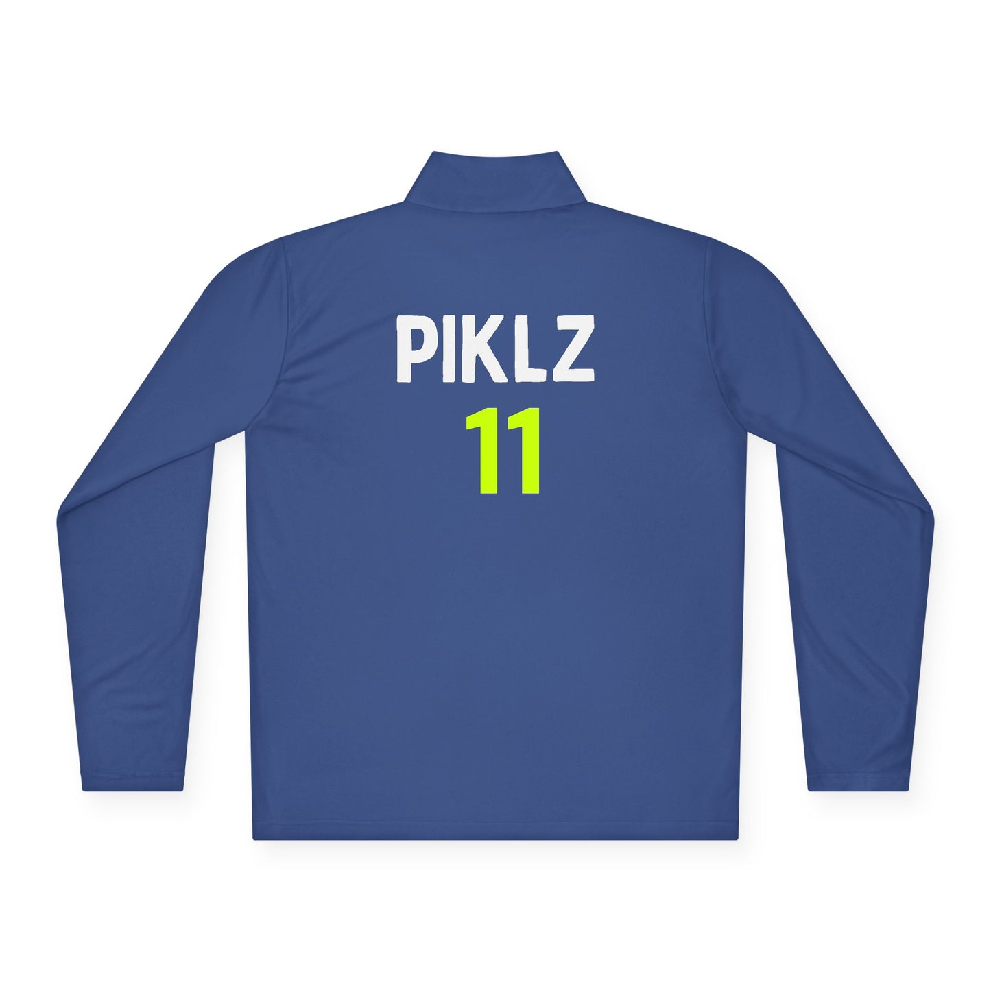 Kirsten PICKLZ 15 Unisex SPF 40 Moisture Wicking Quarter-Zip Pullover - add your number in instructions