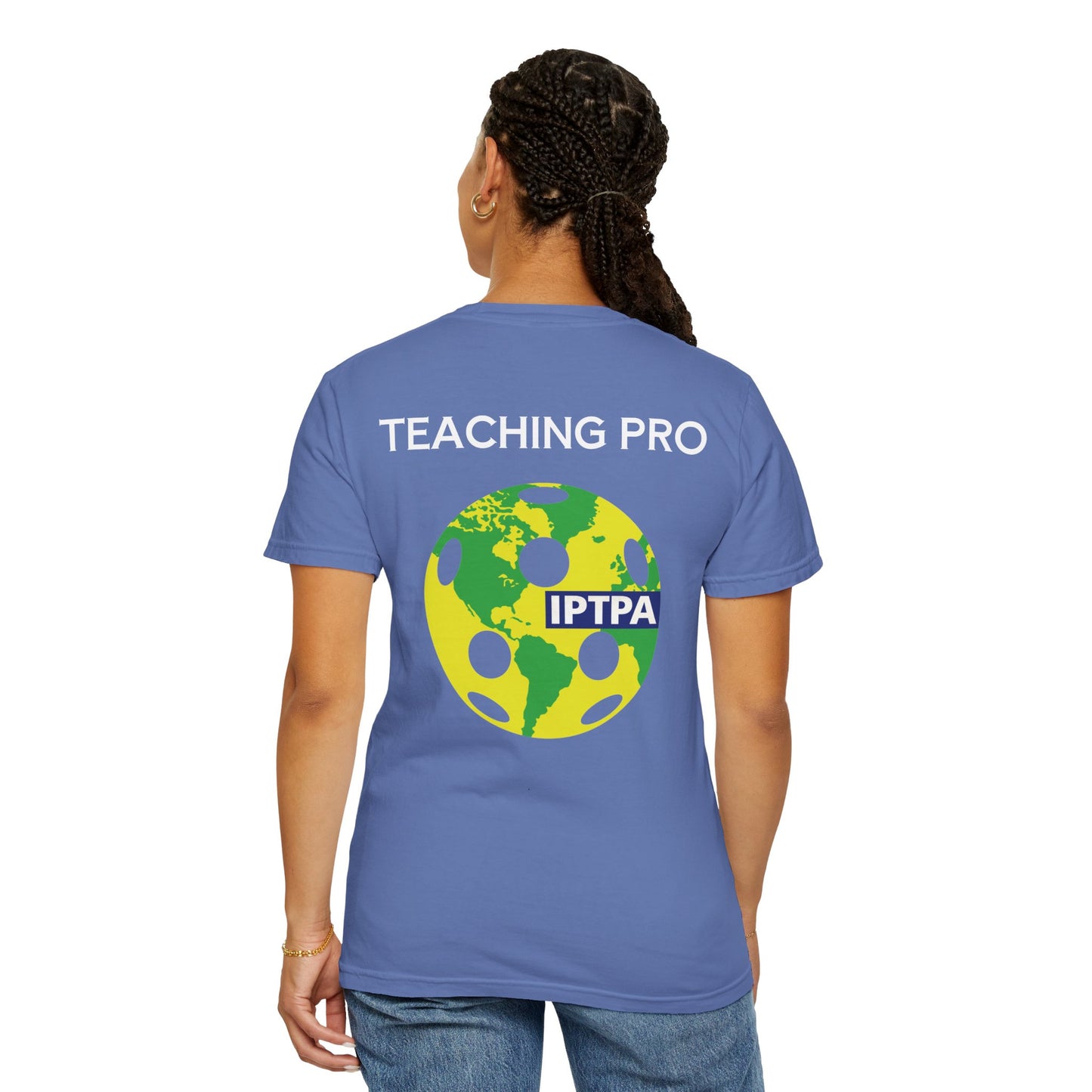 IPTPA Teaching Unisex Garment-Dyed T-shirt - can customize name either side