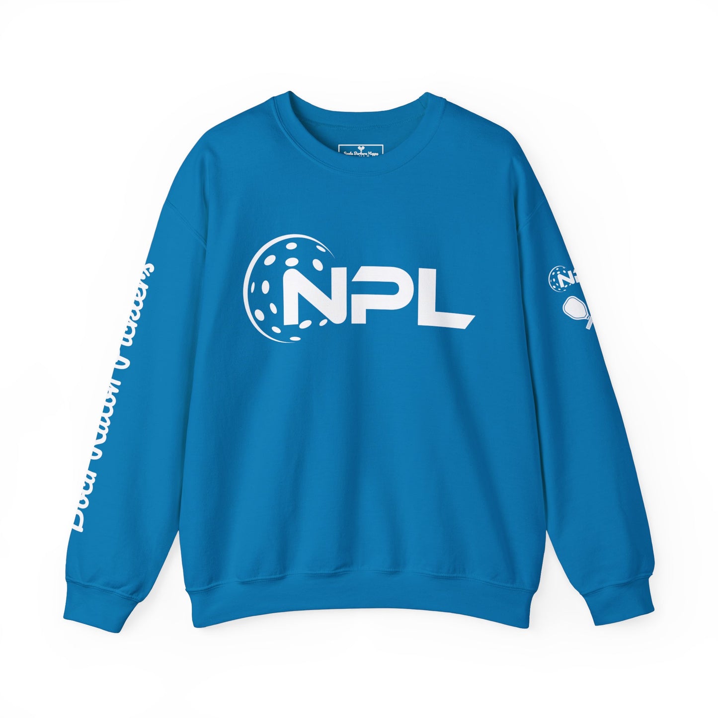 Boca Raton Picklers NPL Team - NPL front/logo back Custom Crew/Sleeves Boca Raton Picklers - personalize sleeve and or back