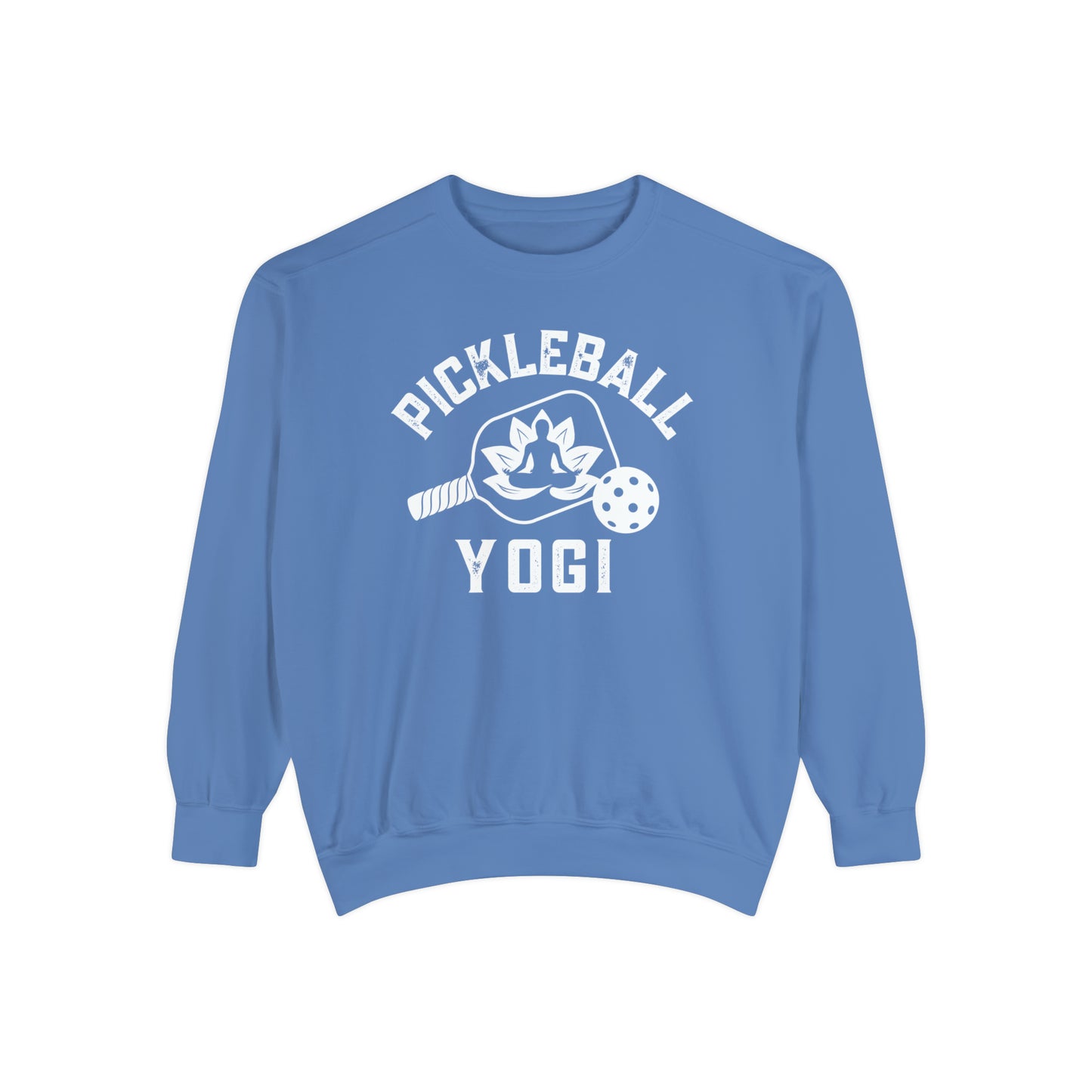Pickleball Yogi - Unisex Garment-Dyed Sweatshirt