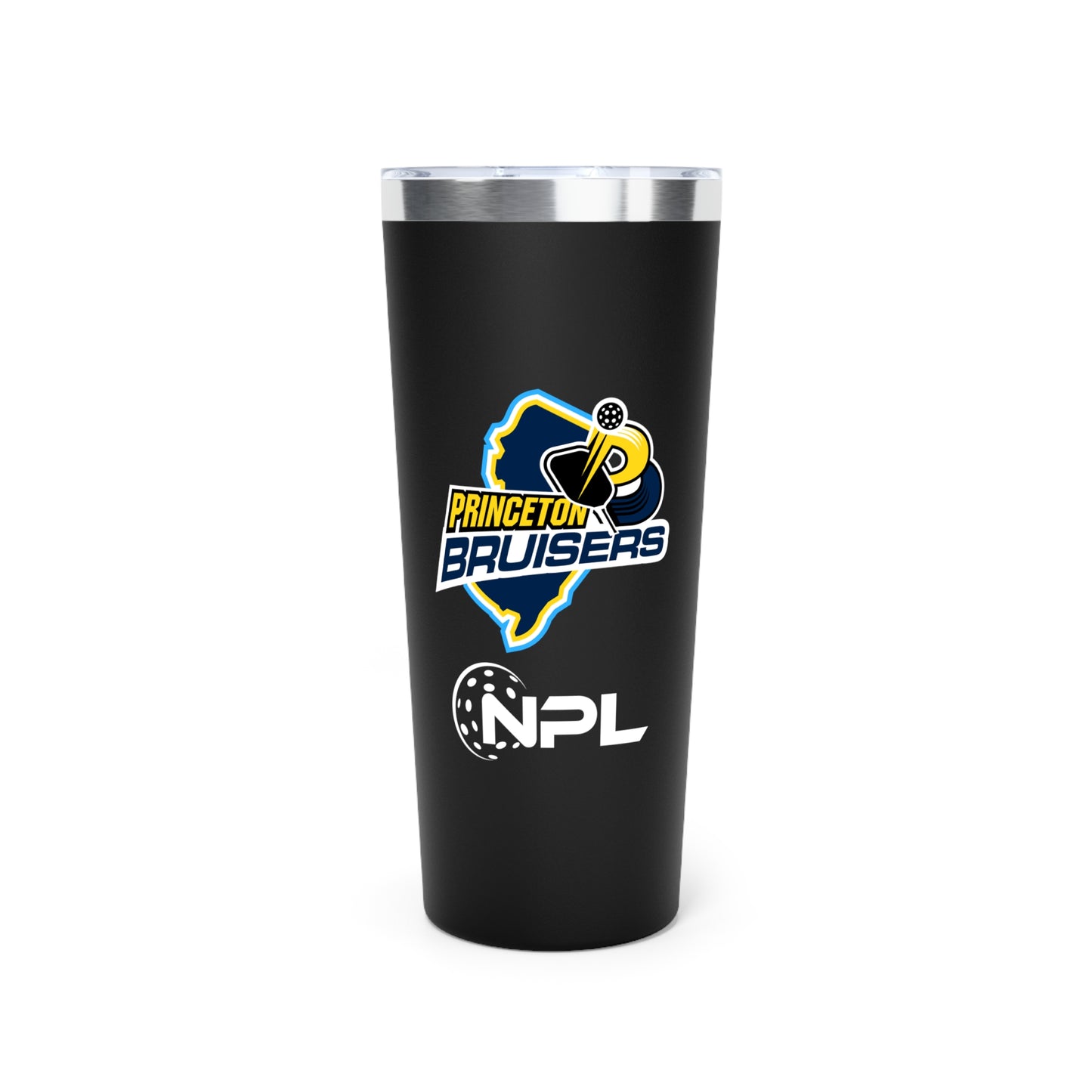 Princeton Bruisers - NPL Team -Copper Vacuum Insulated Tumbler, 22oz