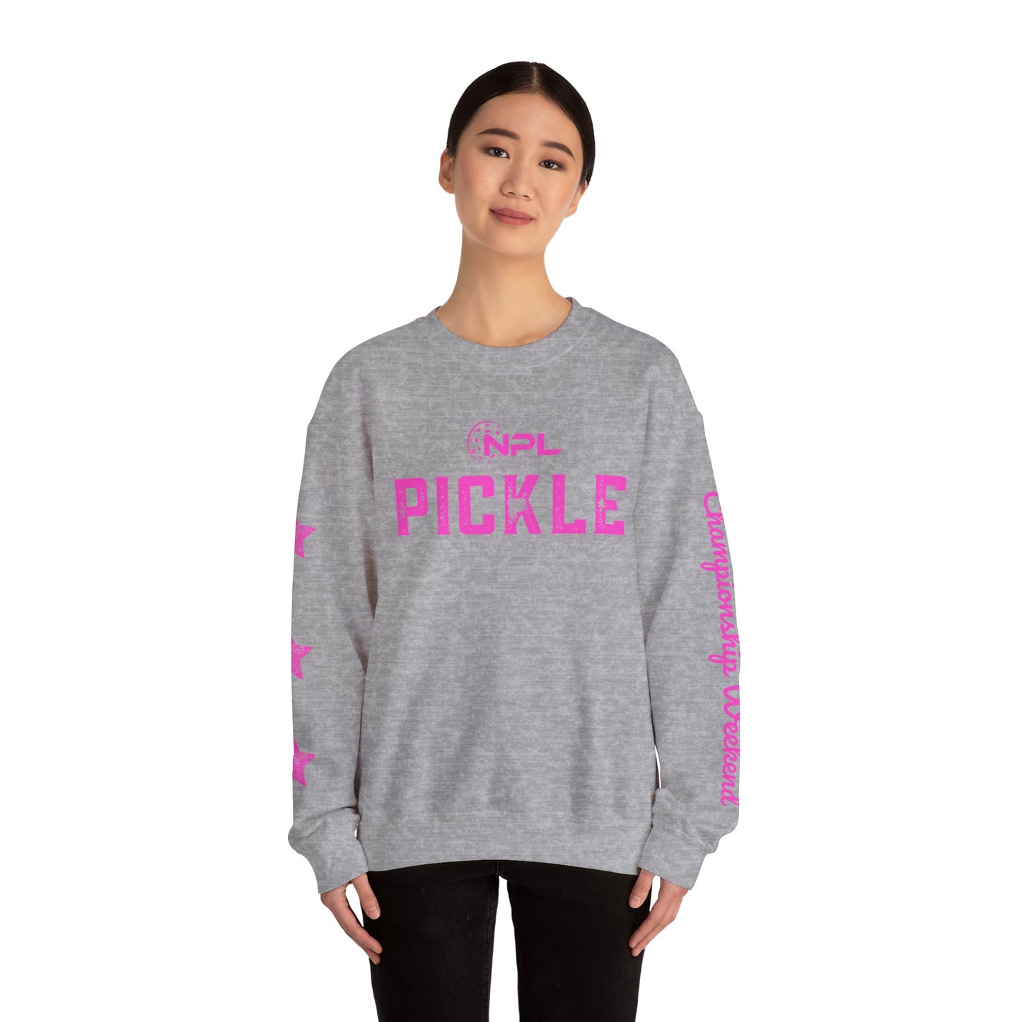 PICKLE distressed NPL Championship Weekend Unisex Crew - Plush 50/50