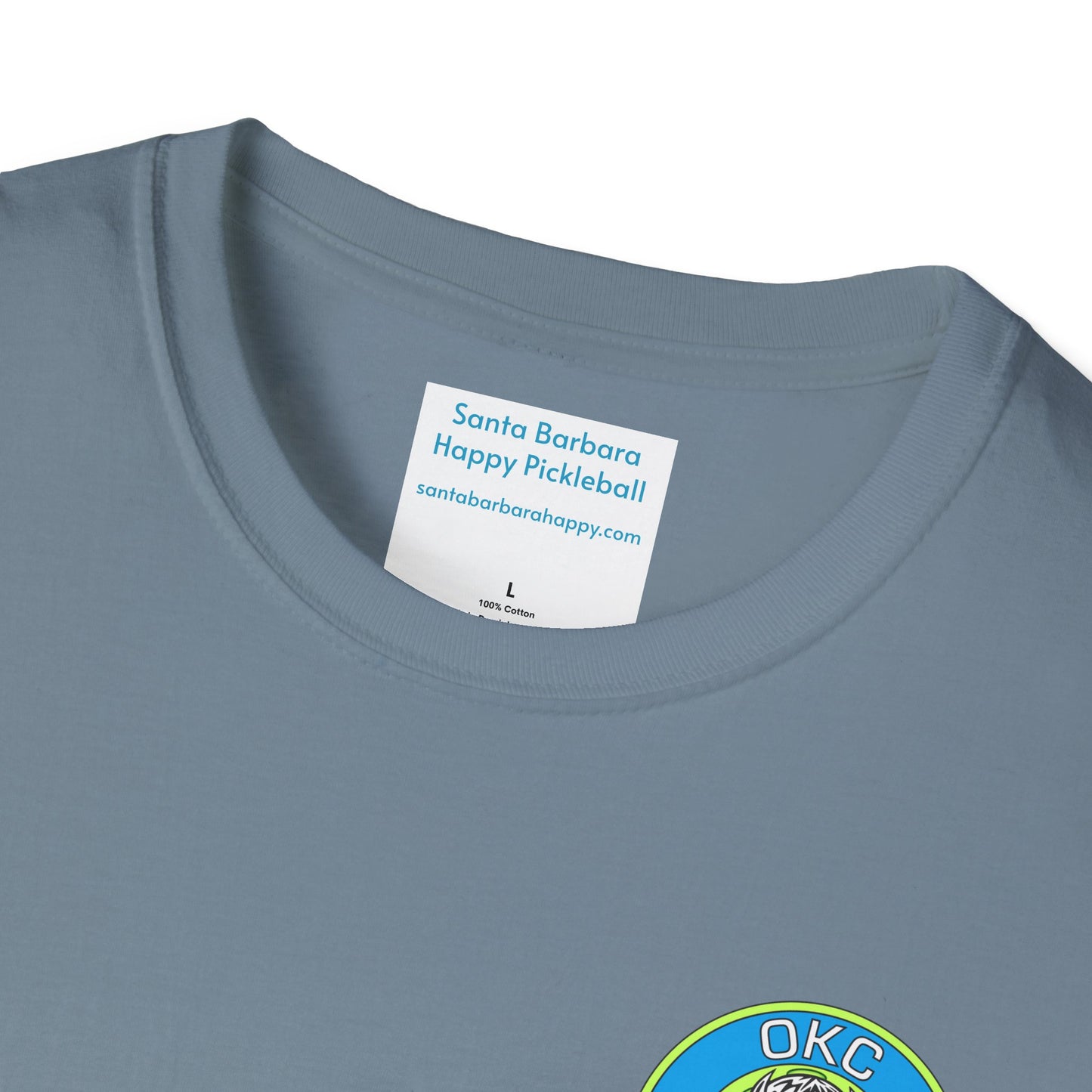 OKC NPL Team - Unisex Softstyle T-Shirt (can customize name on back)
