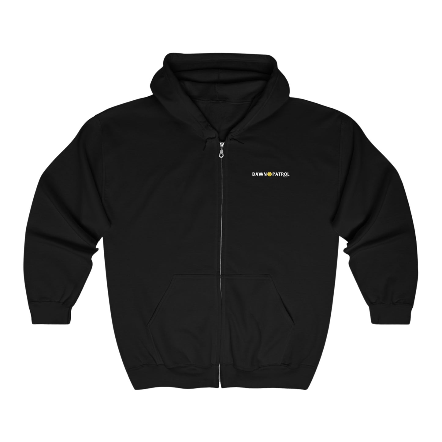 Dawn Patrol 50/50 Blend Zip Down Unisex Hoodie