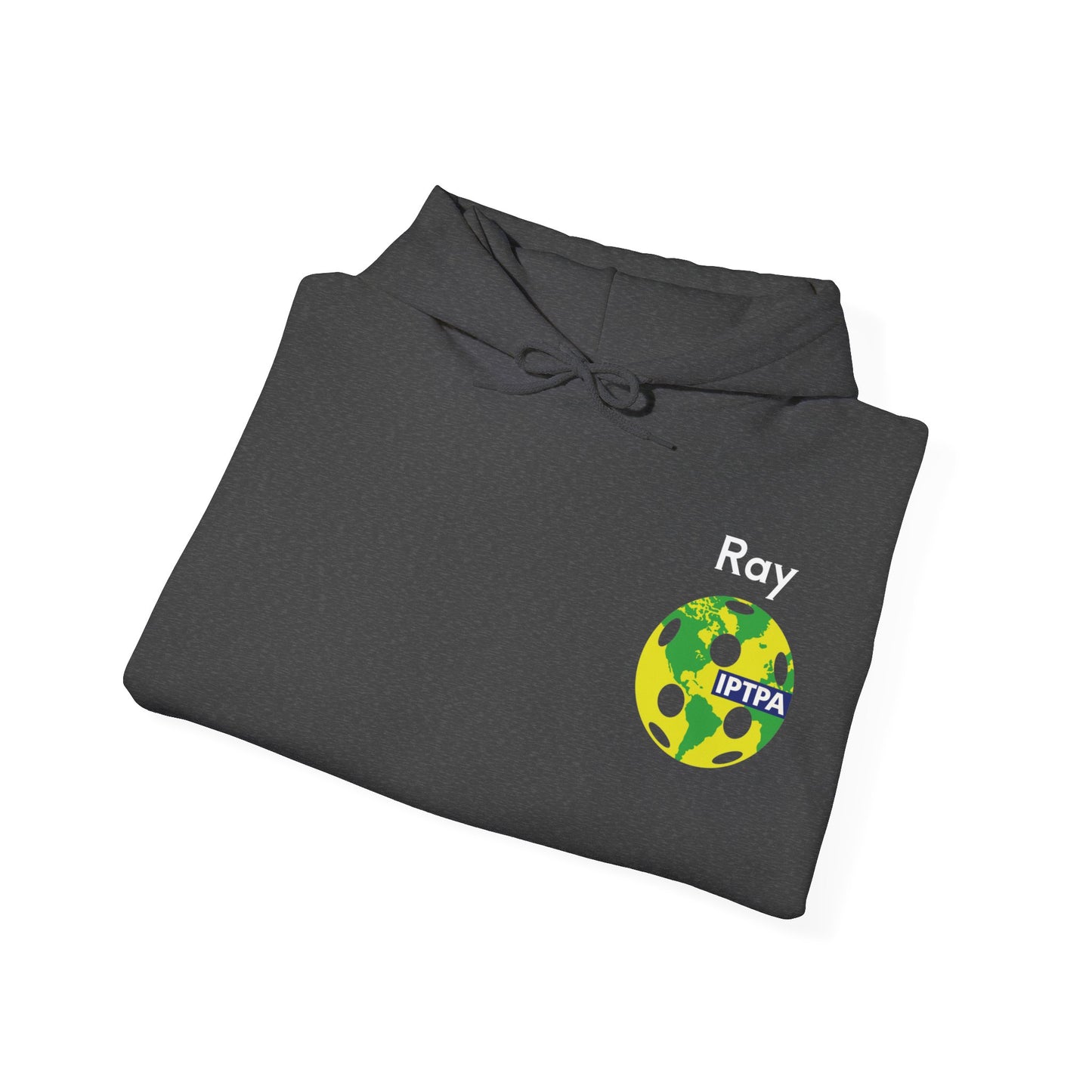 Ray IPTPA Pickleball Unisex Hoodie - customize sleeves & left chest