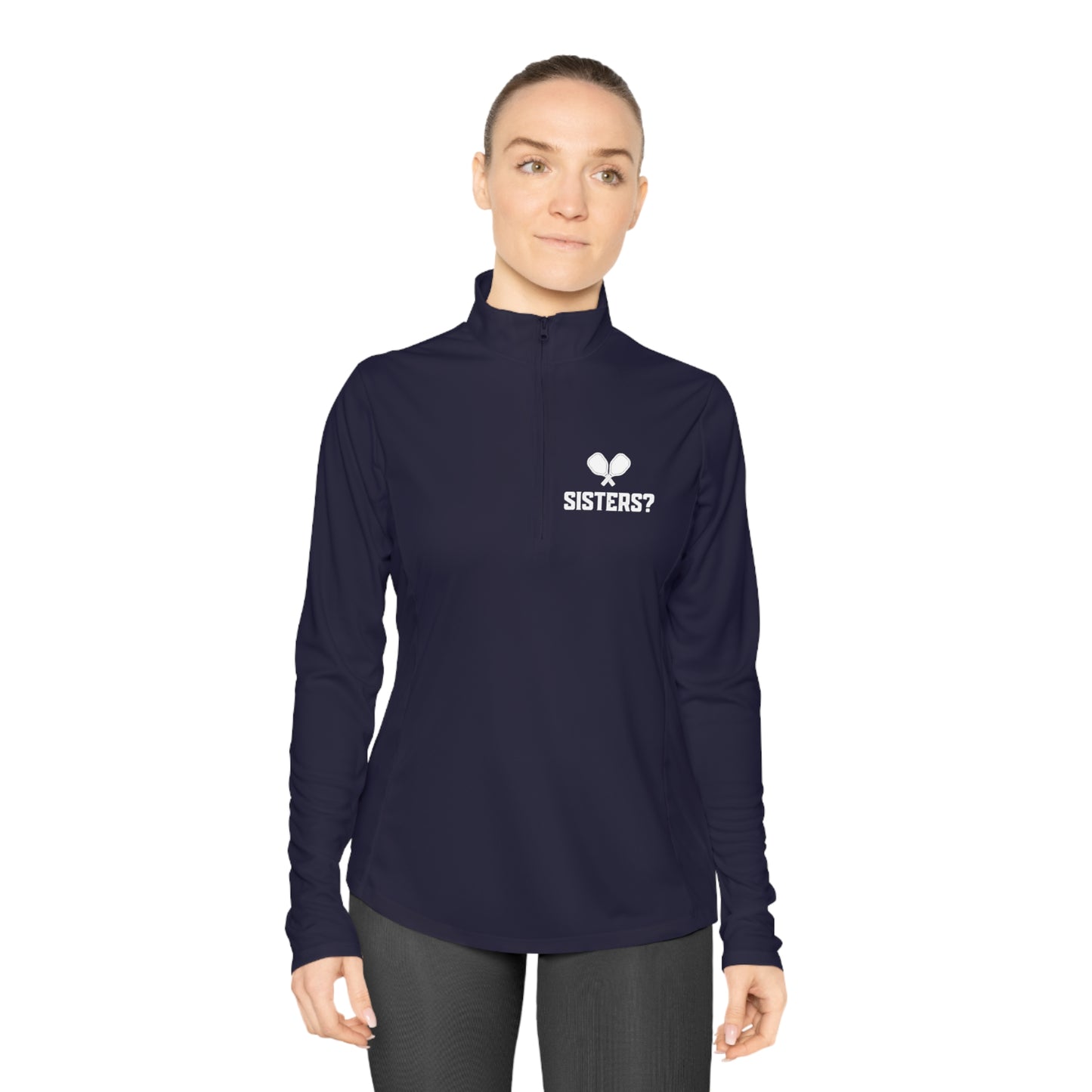 Kelly Custom Ladies Quarter-Zip Pullover