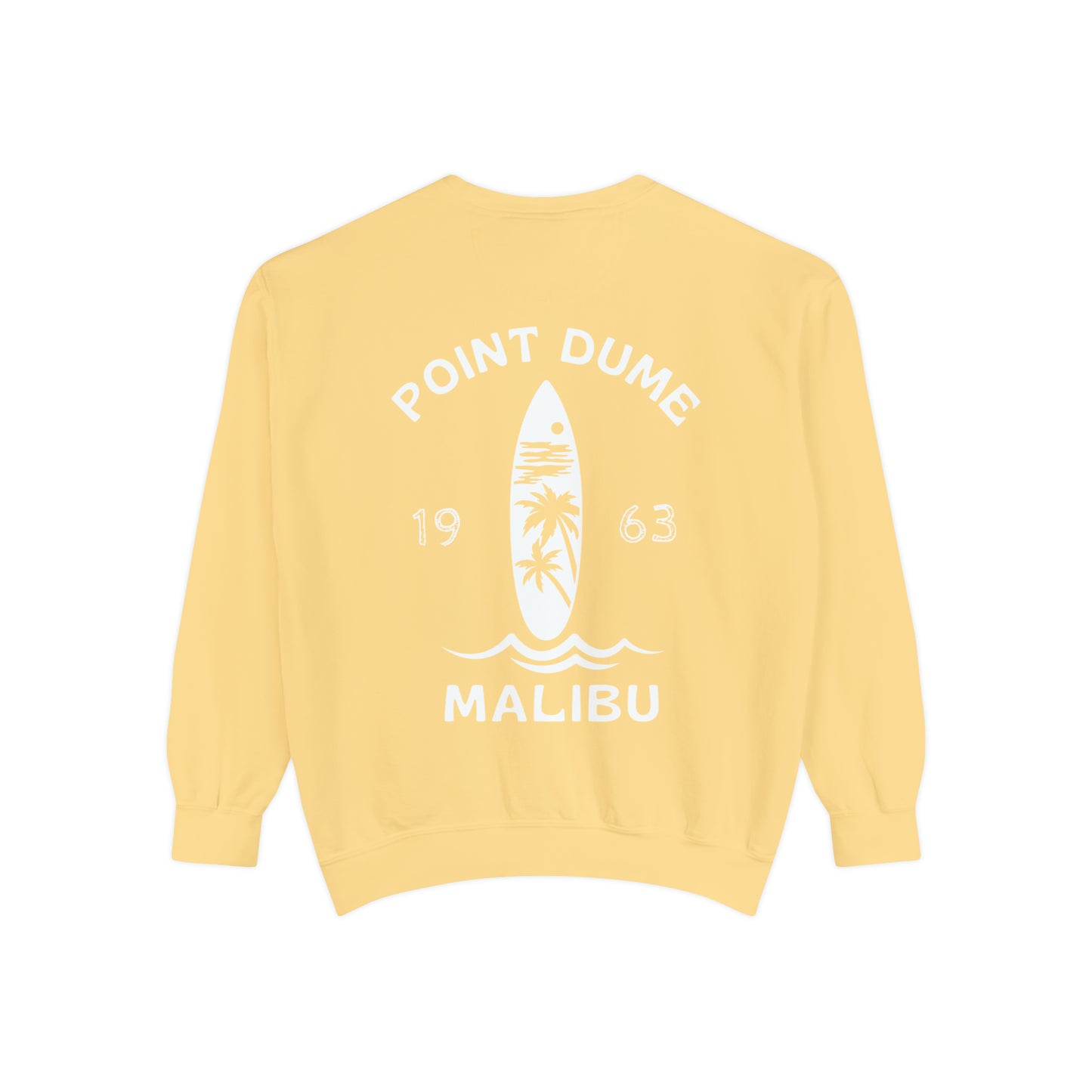 POINT DUME Malibu Crew (Palm Tree Version)- Comfort Colors