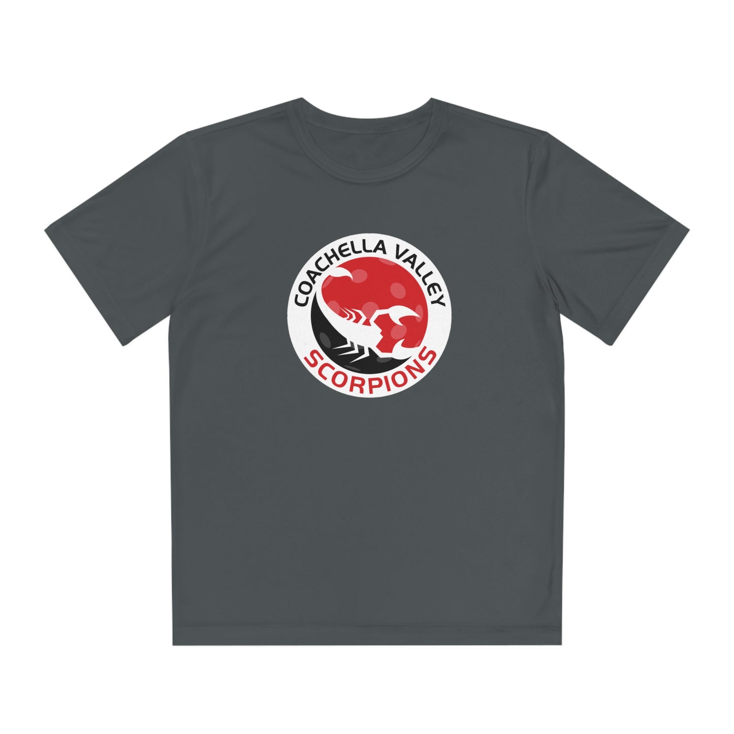 Coachella Valley Scorpions - Youth Competitor Tee, Moisture Wicking -customize back