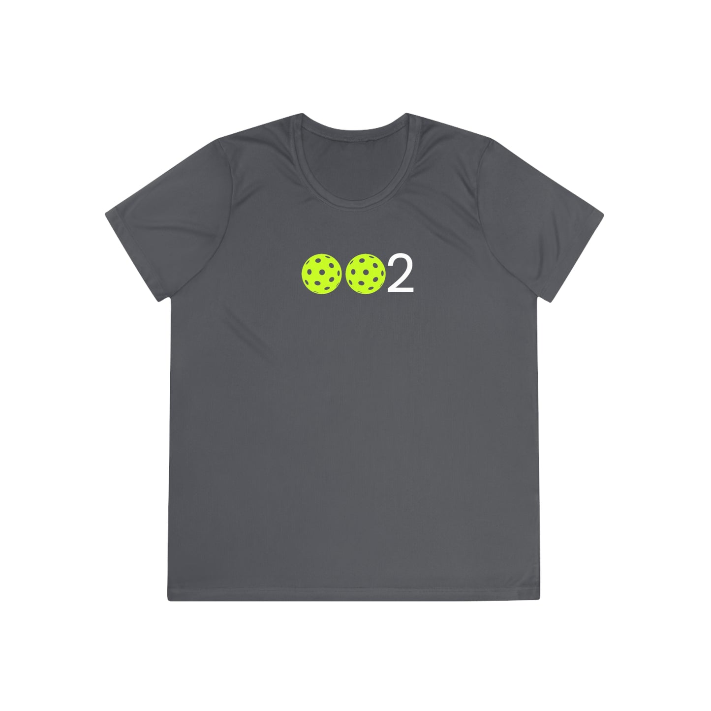 PICKLZ SPF 40 Ladies Moisture Wicking Competitor Tee - add your number in instructions