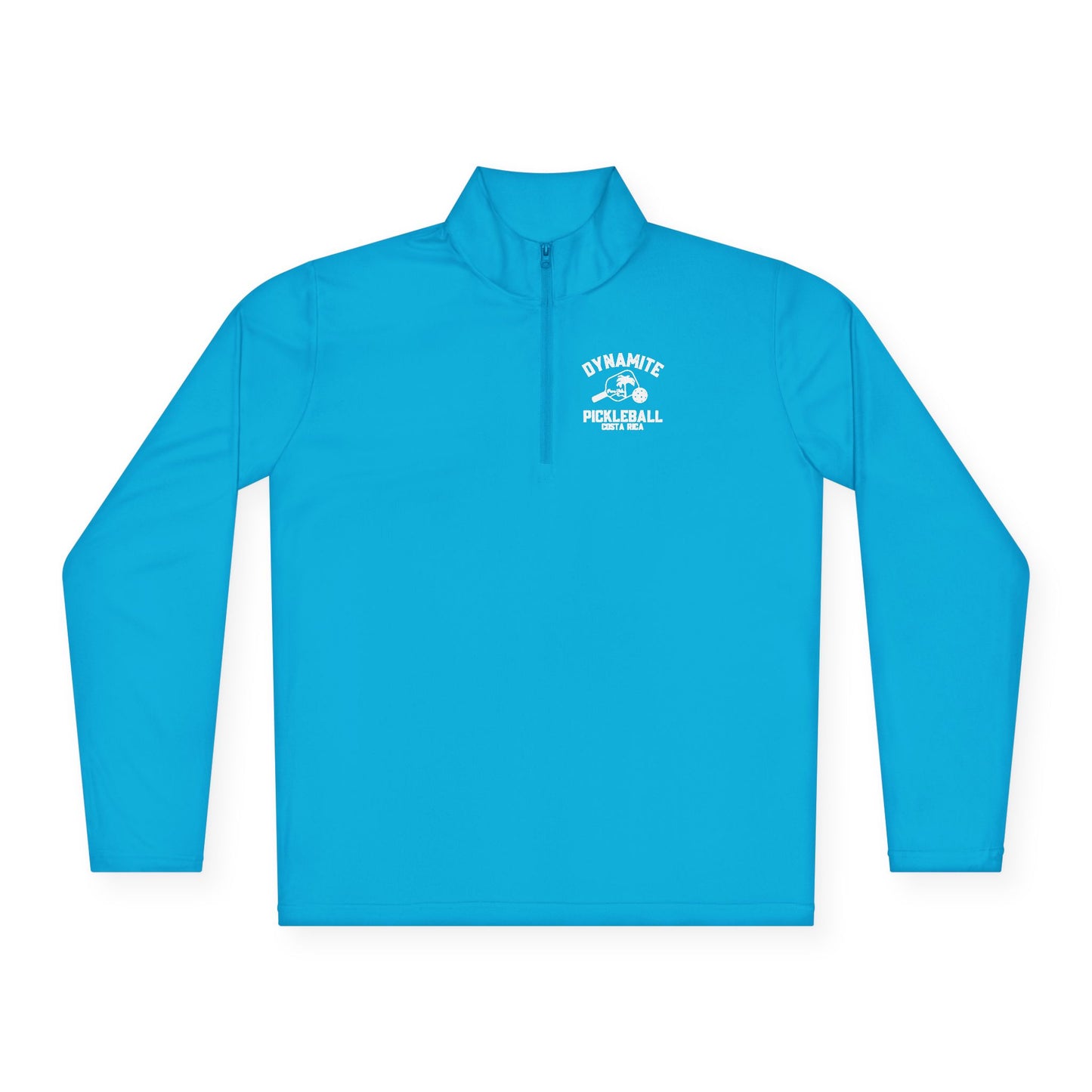 Pura Vida Dynamite Pickleball Unisex Moisture Wicking Quarter-Zip Pullover - SPF 40 ( can add name on back)