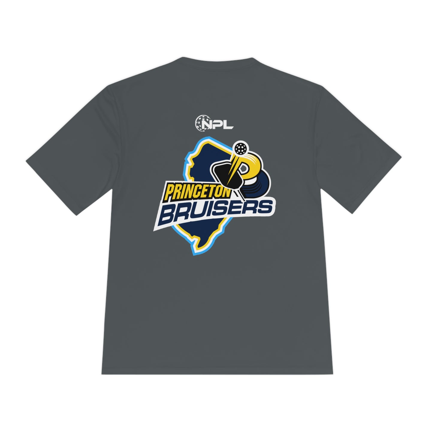 Princeton Bruisers - NPL Team Unisex Moisture Wicking Tee, SPF 40