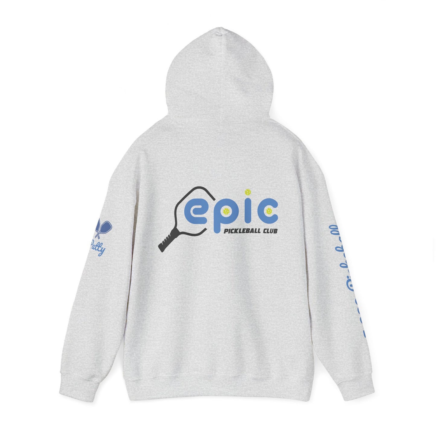 Copy of Copy of Epic Pickleball Unisex Heavy Blend™ Hoodie - 4 sided print -can customize sleeves