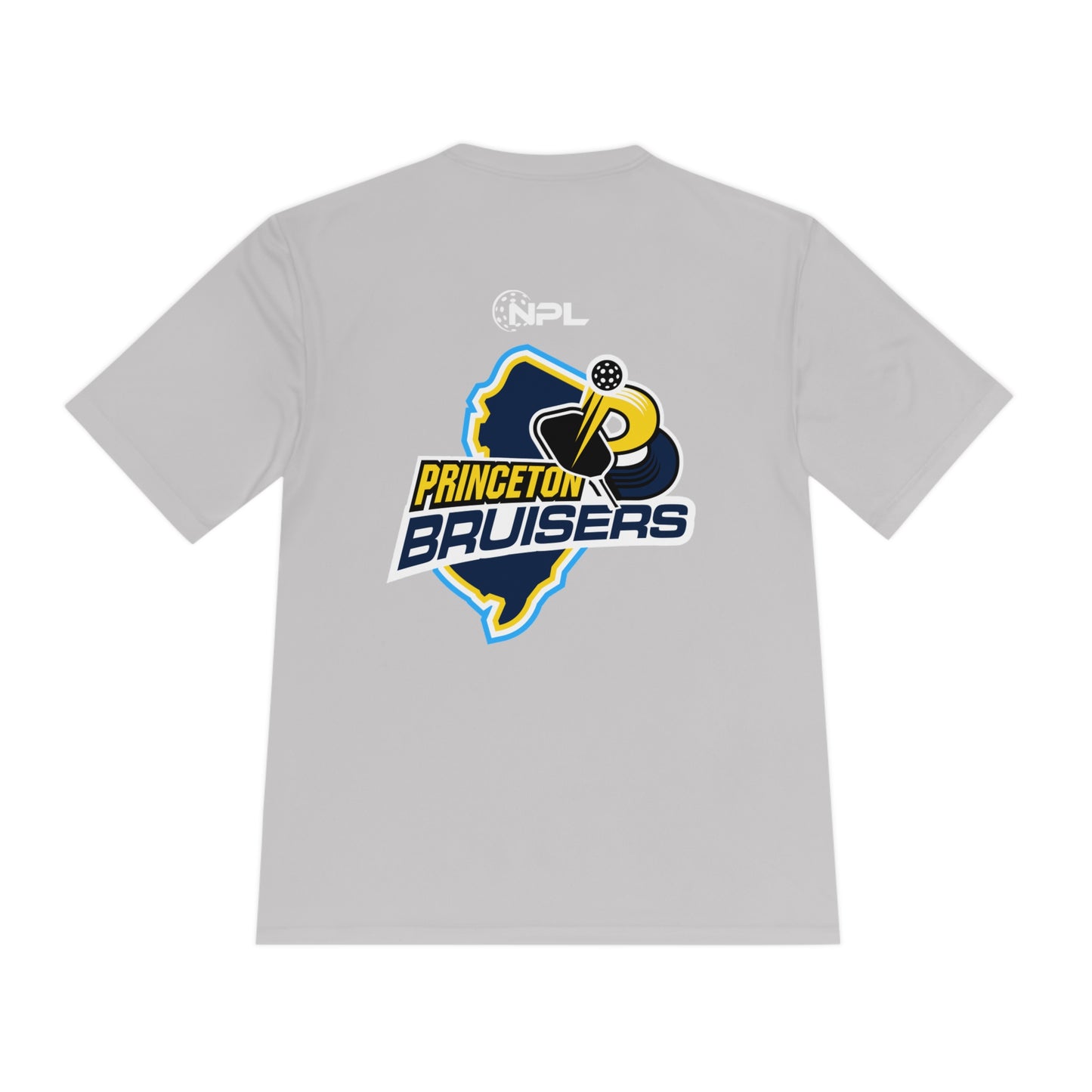Princeton Bruisers - NPL Team Unisex Moisture Wicking Tee, SPF 40