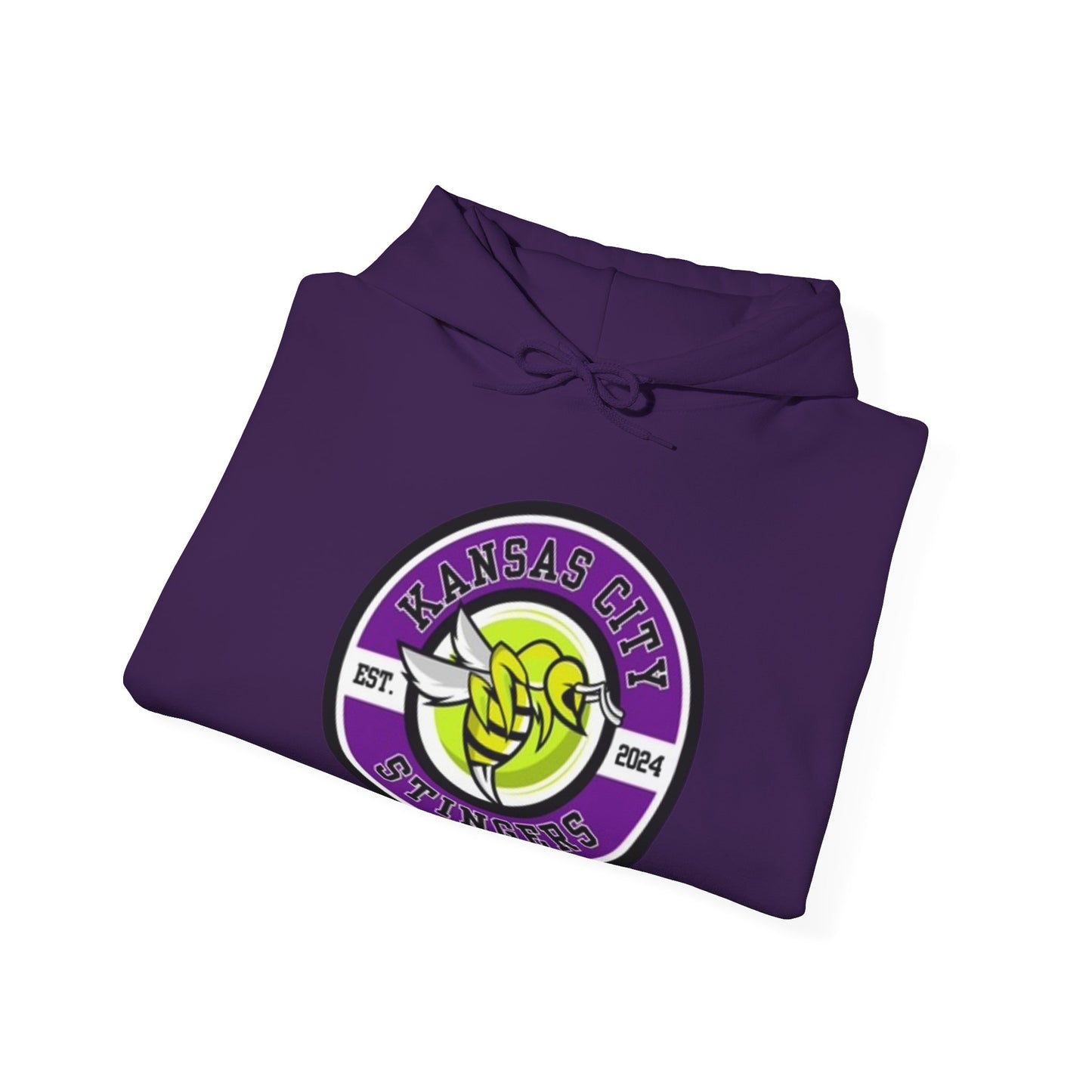 Kansas City Stingers style 2- Customize Back - Unisex 50/50 Hoodie