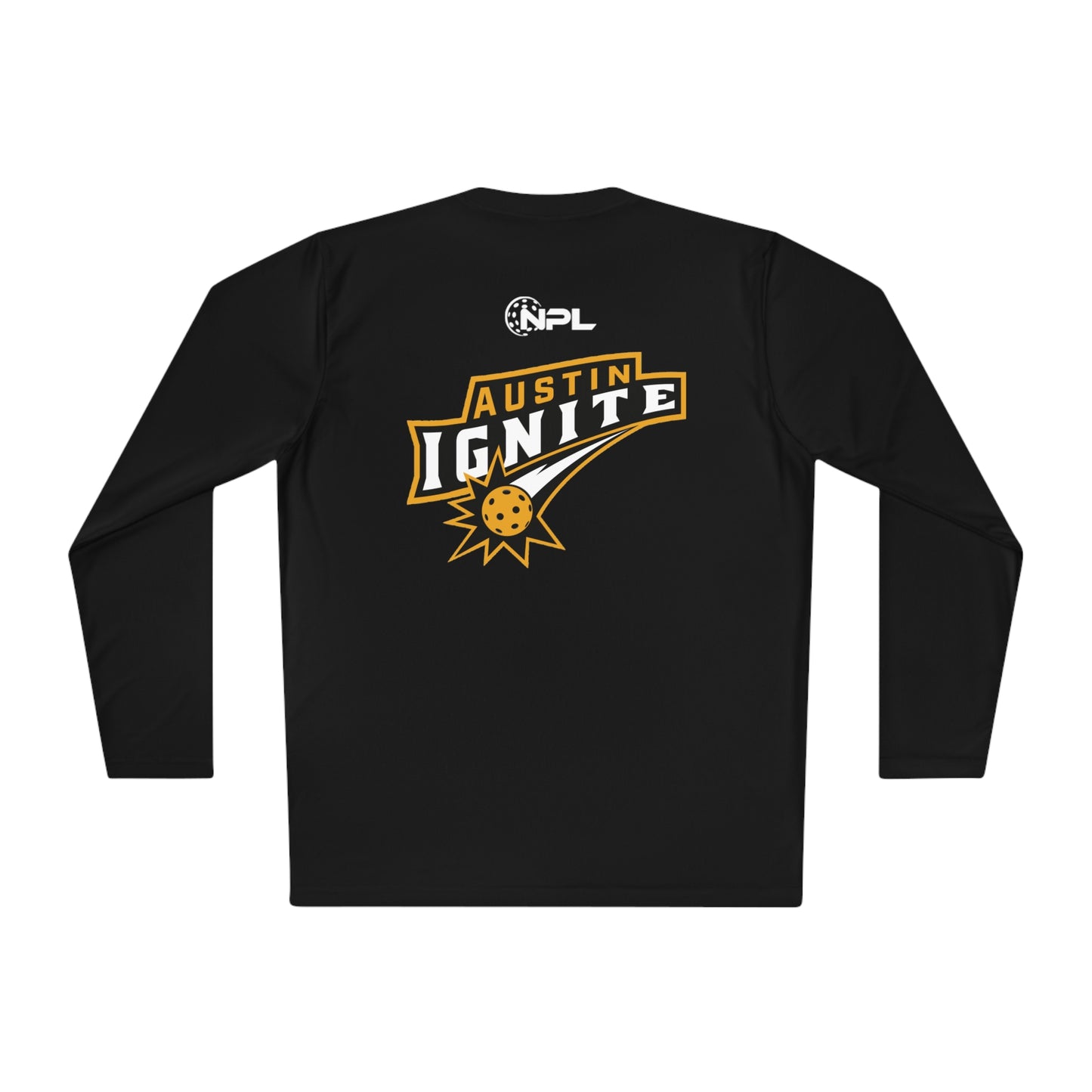 Austin Ignite NPL Team - Unisex Fuller Cut -Moisture Wicking Lightweight Long Sleeve, SPF 40 - customize back