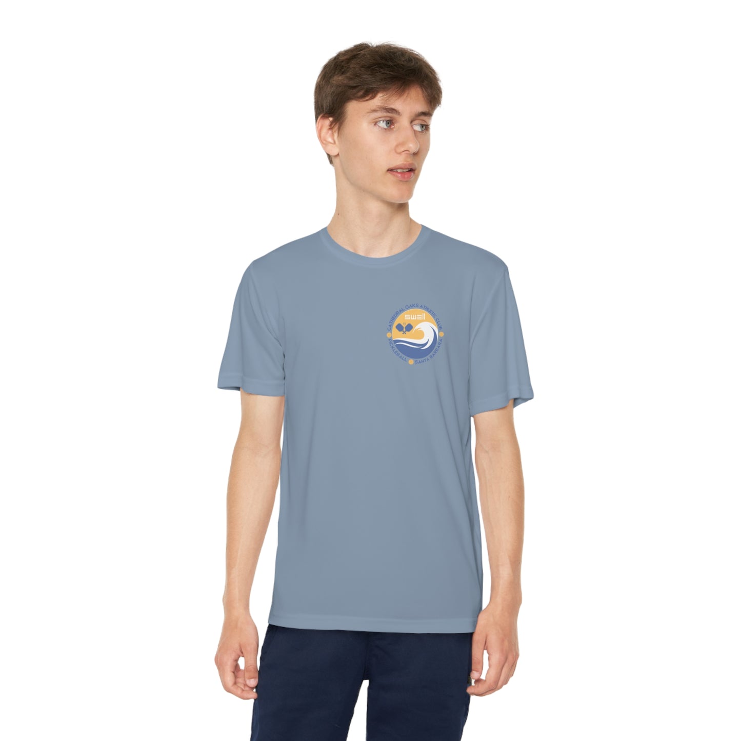 Cathedral Oaks - SWELL - Pickleball -Youth Competitor Tee - can add name
