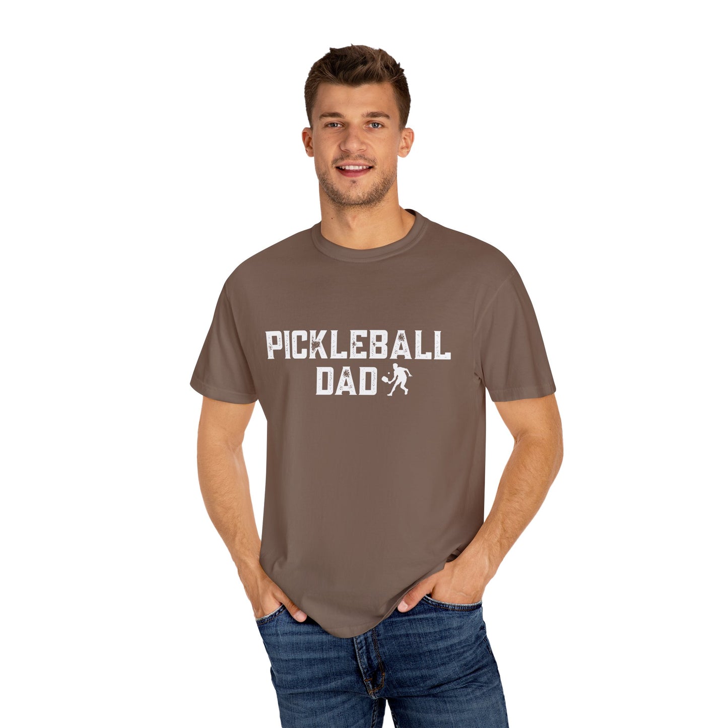 Pickleball Dad Tshirts -Unisex Garment-Dyed -can customize back fro free