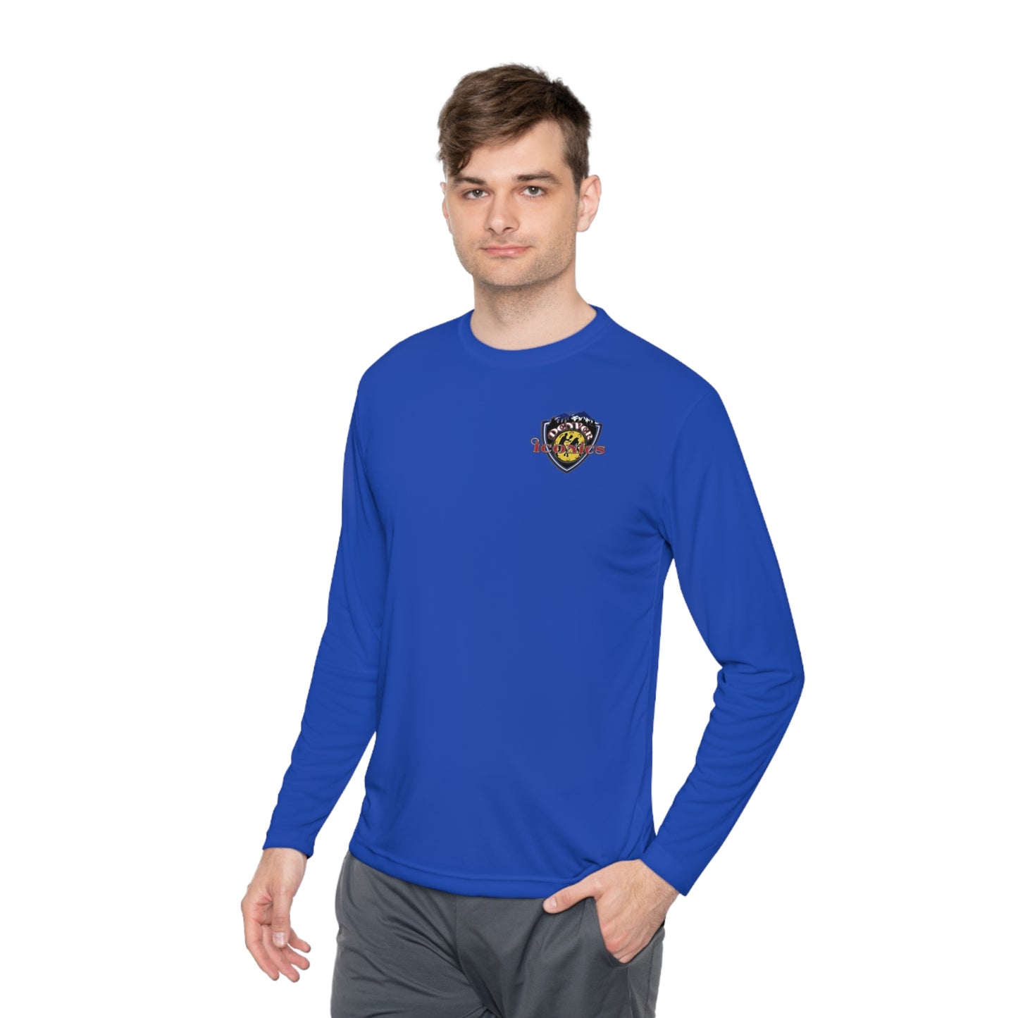 Denver Iconics NPL Team - Unisex Fuller Cut -Moisture Wicking Lightweight Long Sleeve, SPF 40