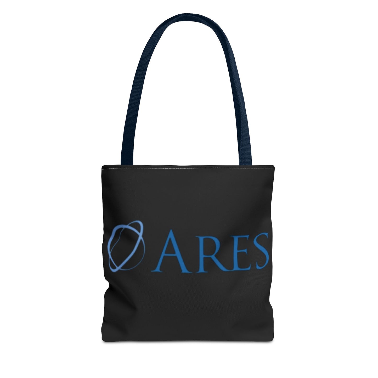 Ares Logo Tote Bag - Stylish Black Carryall for Everyday Use