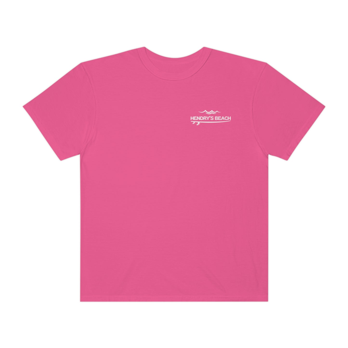 Santa Barbara Hendry’s Beach T-shirt - Comfort Colors- oversized fit