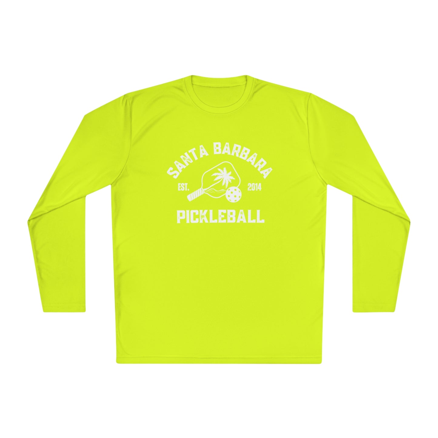 Santa Barbara Pickleball - Jewel Tones - Unisex moisture wicking spf 40 Lightweight Long Sleeve Tee