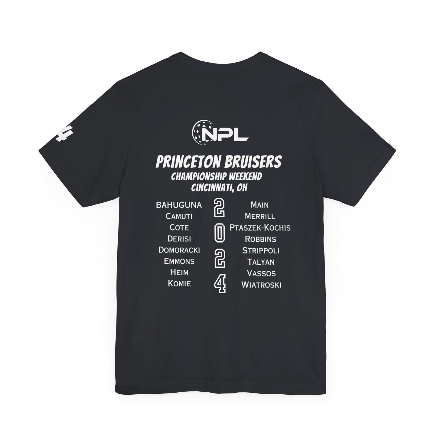 Princeton Bruisers Unisex Jersey Short Sleeve Tee