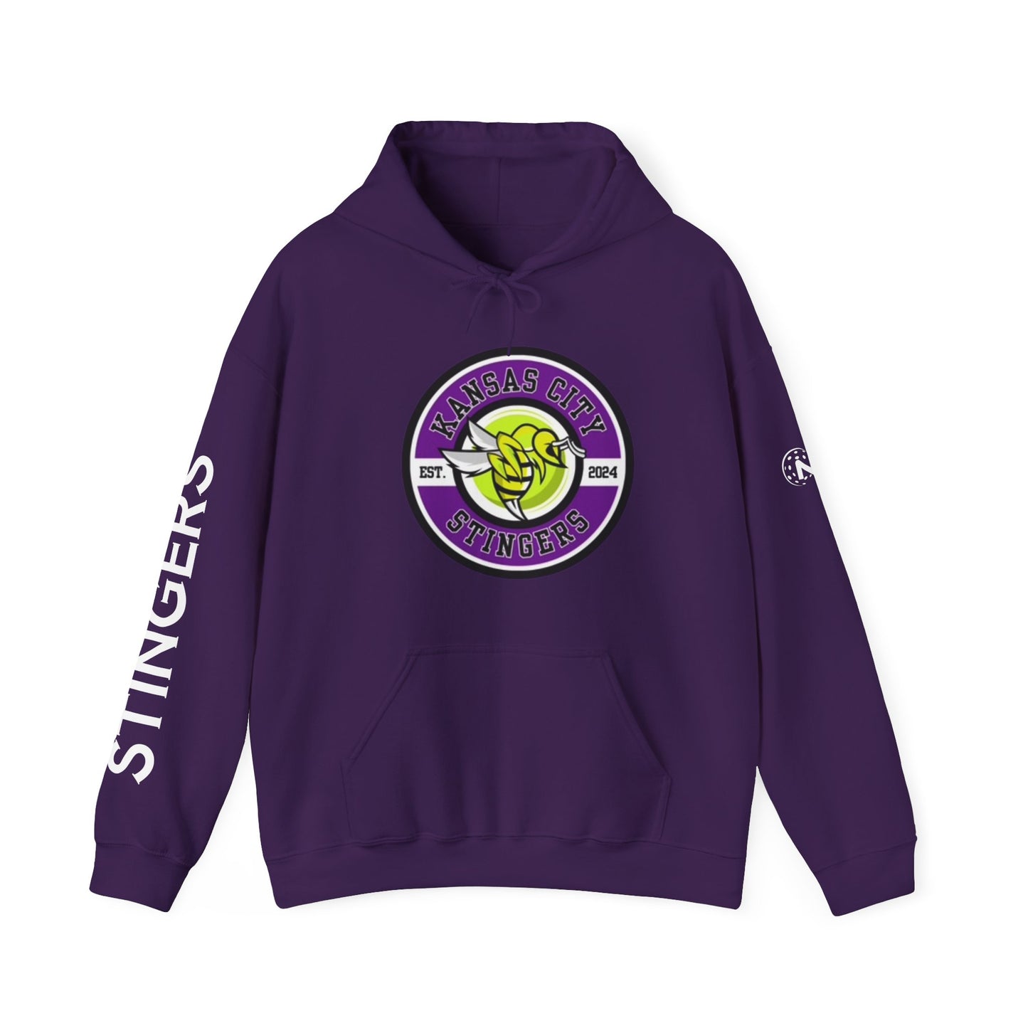 Kansas City Stingers style 2- Customize Back - Unisex 50/50 Hoodie
