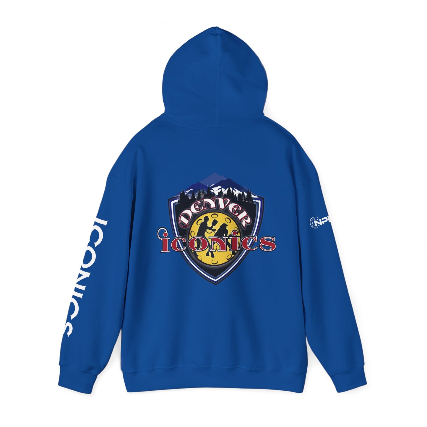 Denver Iconics NPL Team - 4 Sided Design - Unisex Hoodie (customize name)