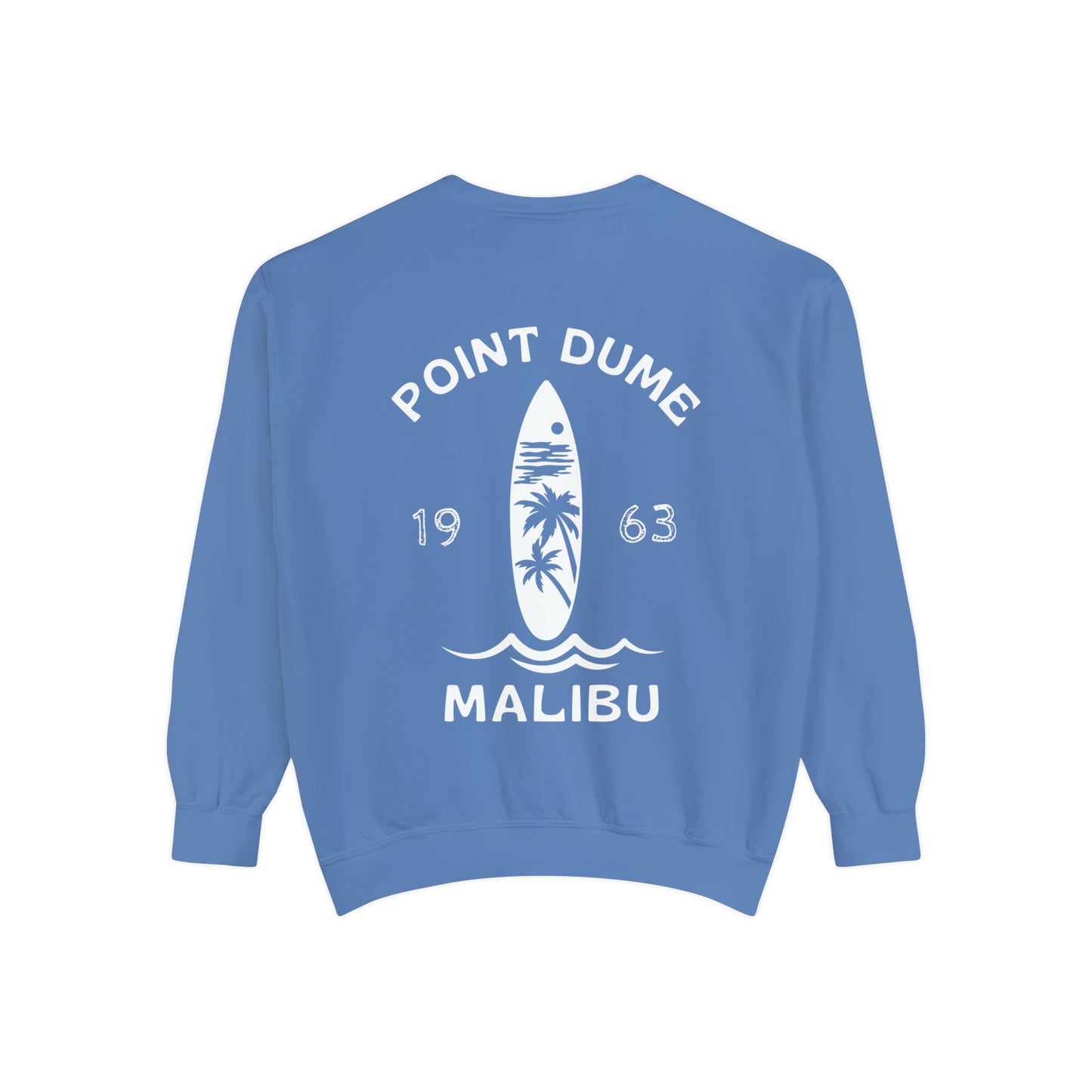 POINT DUME Malibu Crew (Palm Tree Version)- Comfort Colors