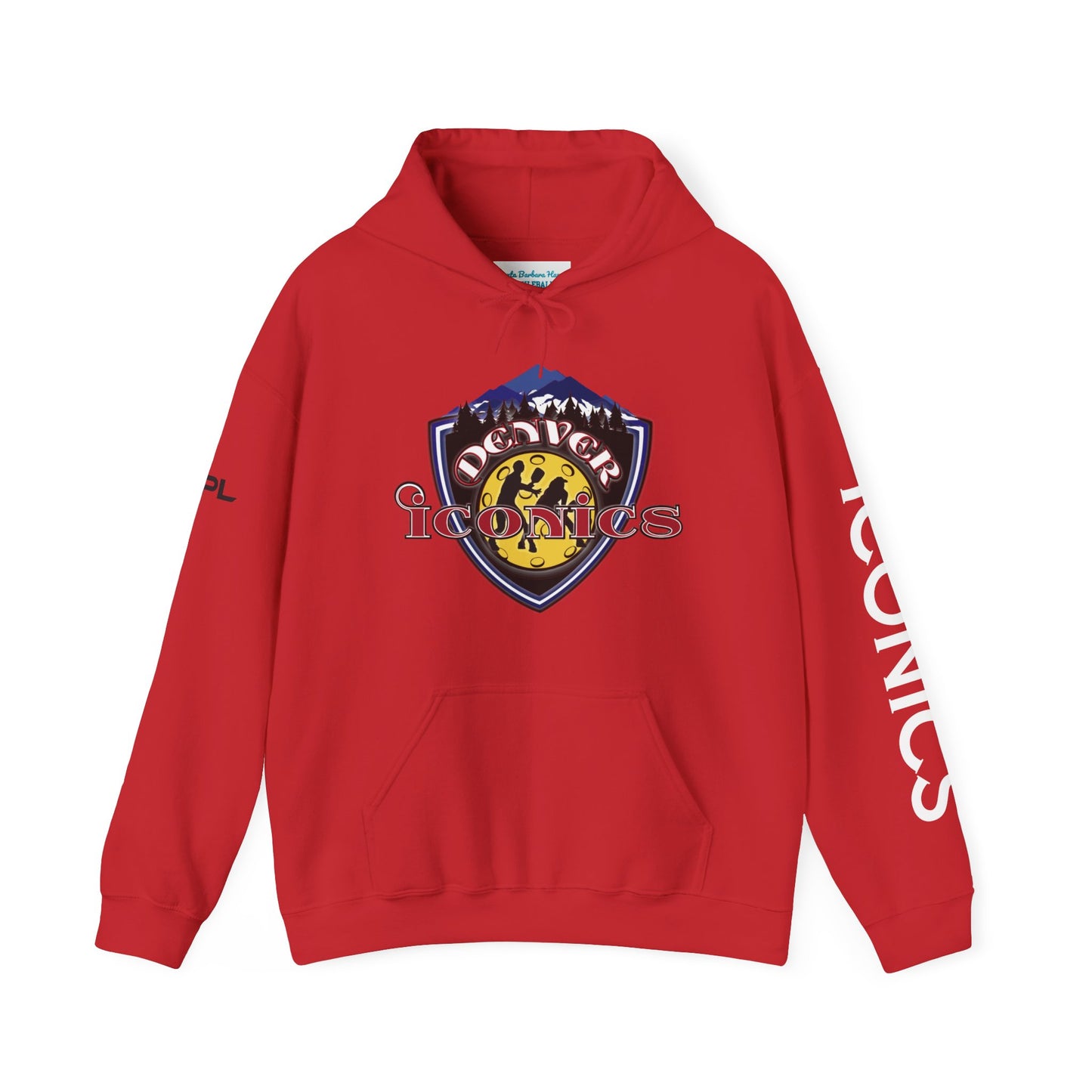 Denver Iconics NPL Team - 4 Sided Design - Unisex Hoodie (customize name)