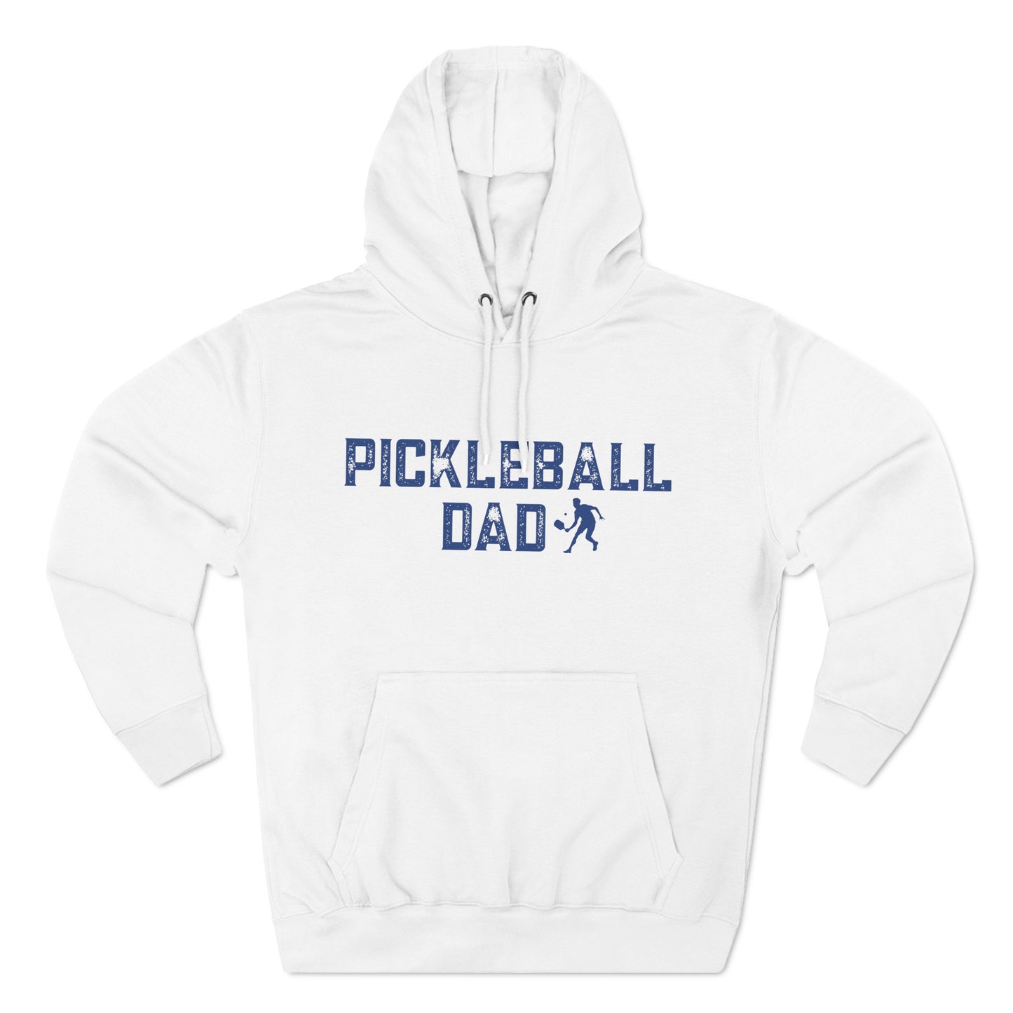Pickleball Dad Unsex Hoodie - extra plush 80% cotton/20% poly - can customize back for free