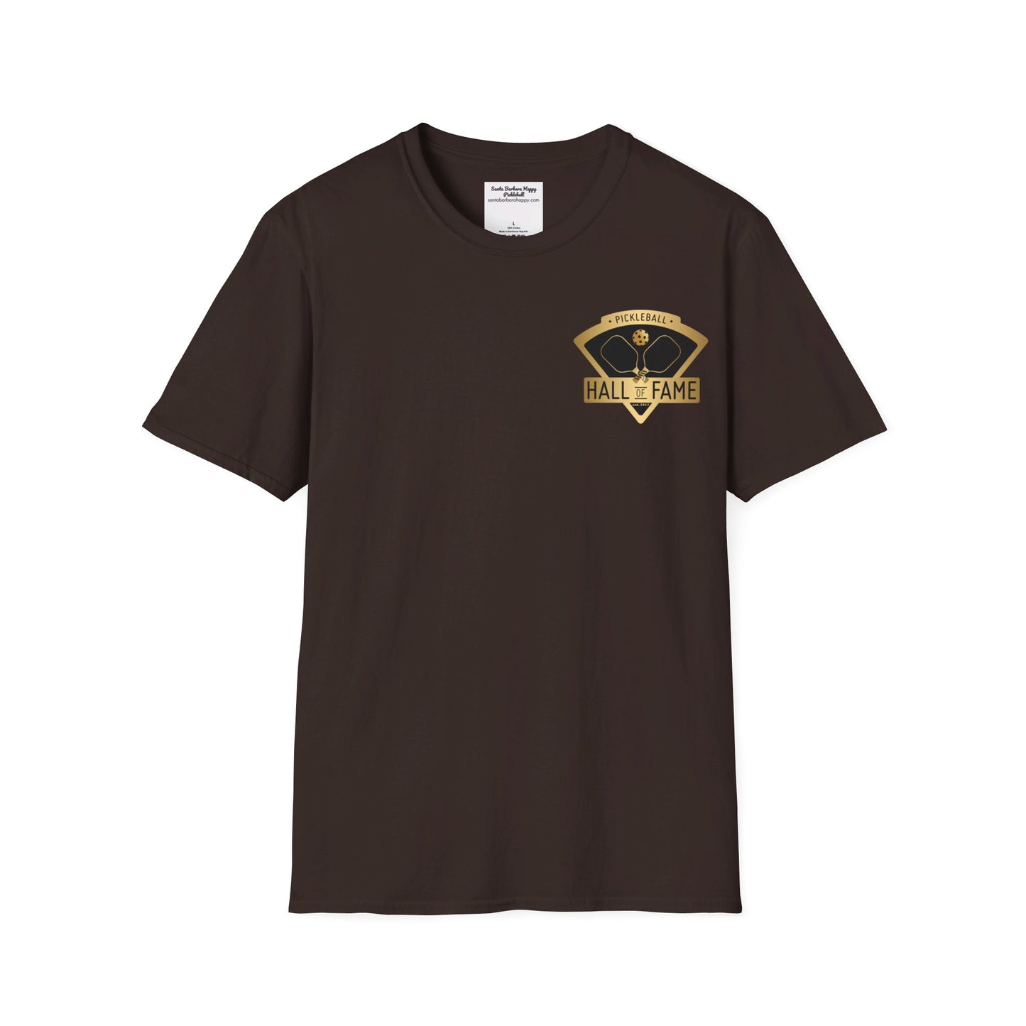 Pickleball Hall of Fame - Unisex Softstyle T-Shirt (customize back)