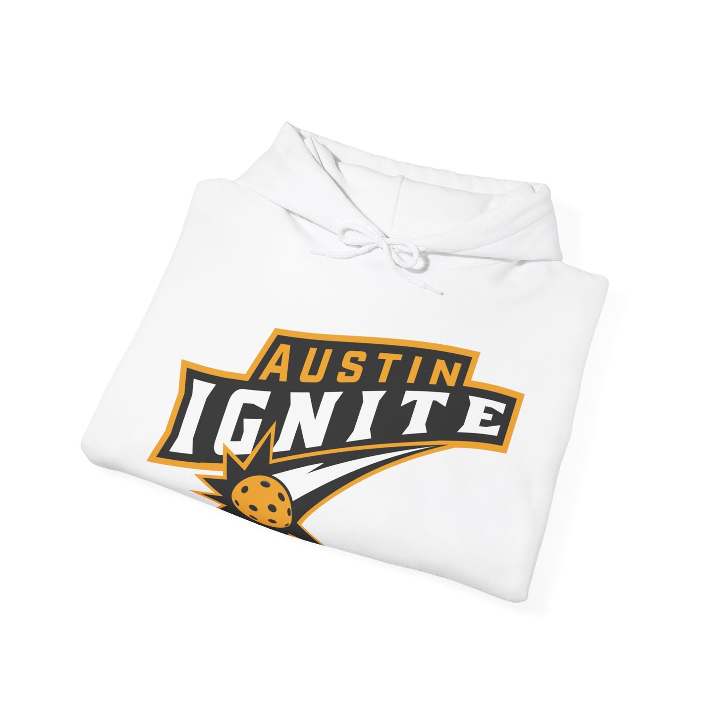 White w/ Stars Austin Ignite NPL Team (script sleeve = Bringin’ in the heat) Customize back