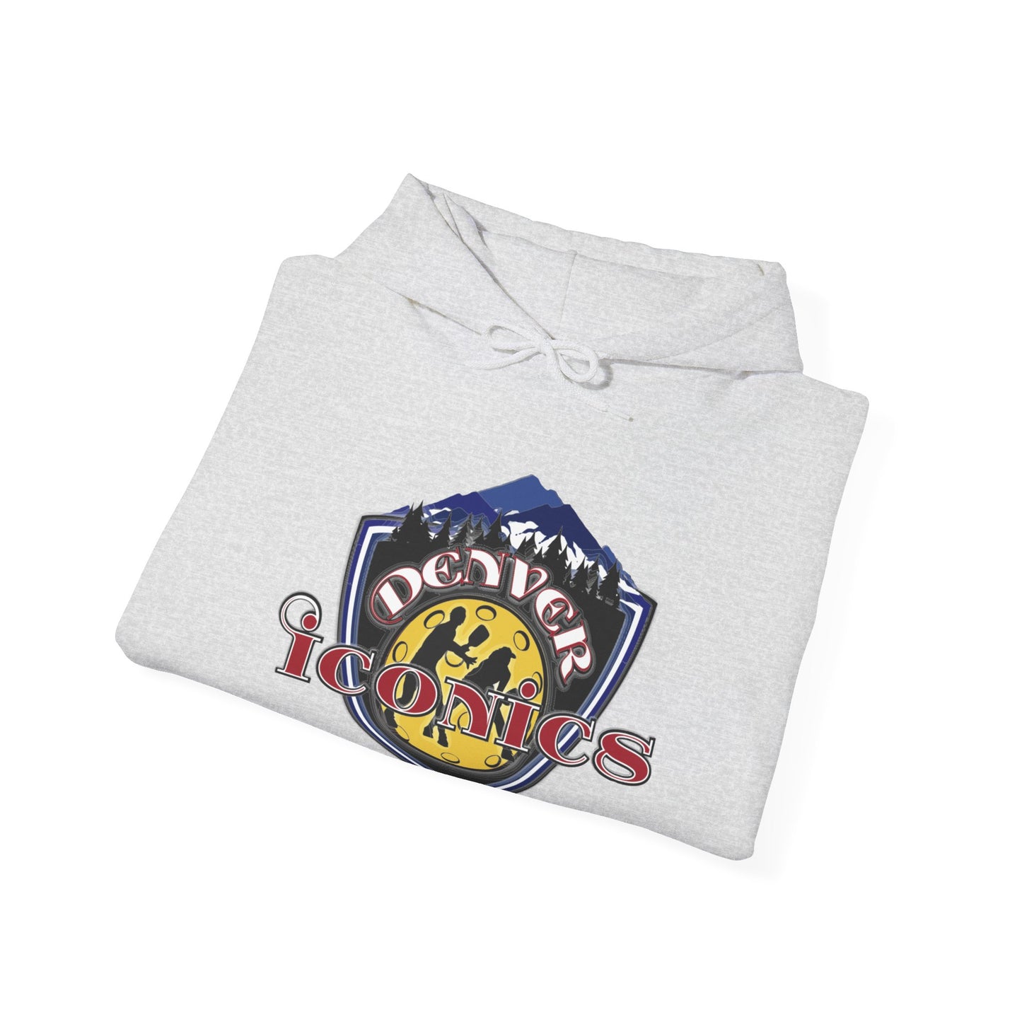 Denver Iconics NPL Team - 4 Sided Design - Unisex Hoodie (customize name)