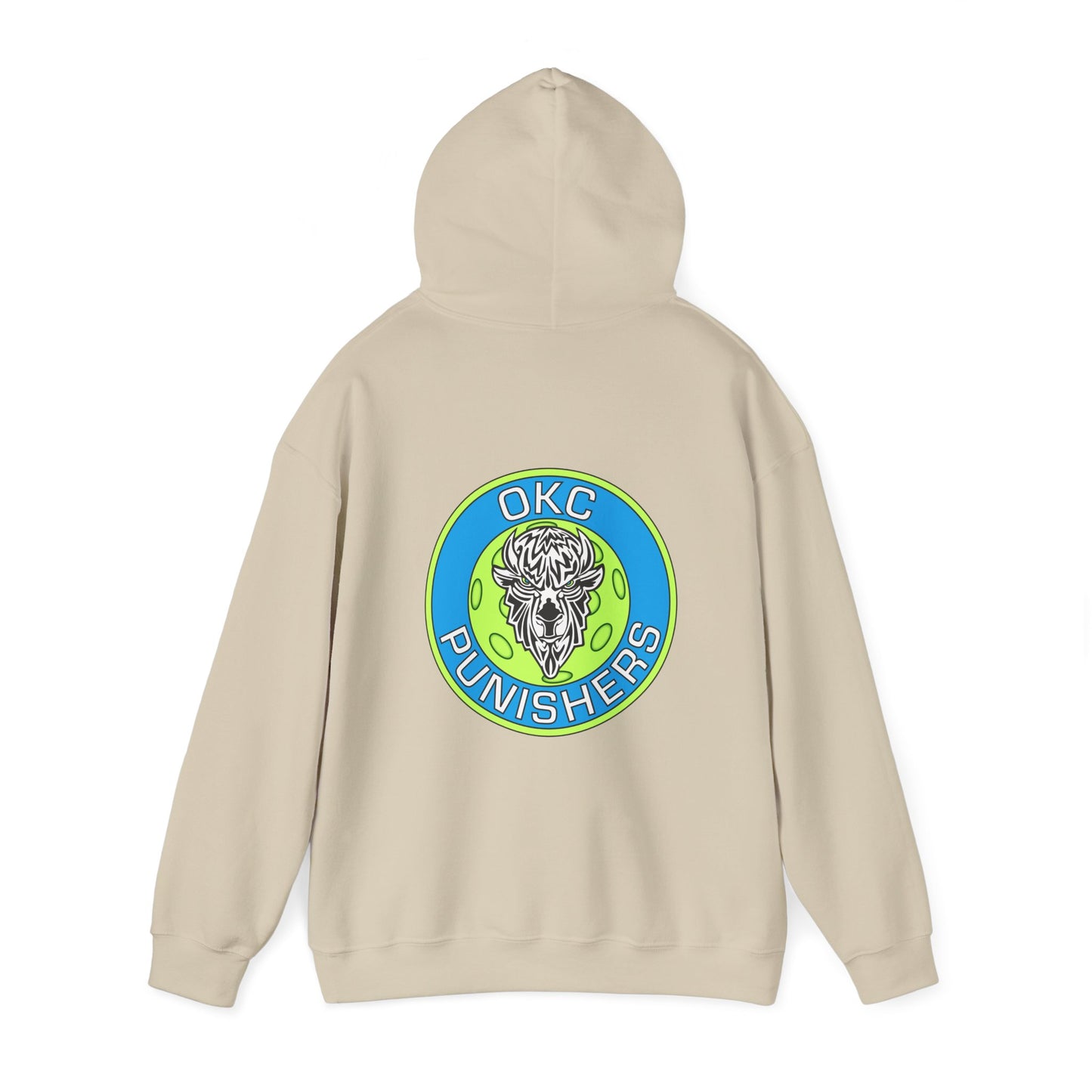 OKC Punishers NPL - Multi Sided Design - Unisex Hoodie - add name sleeve or back