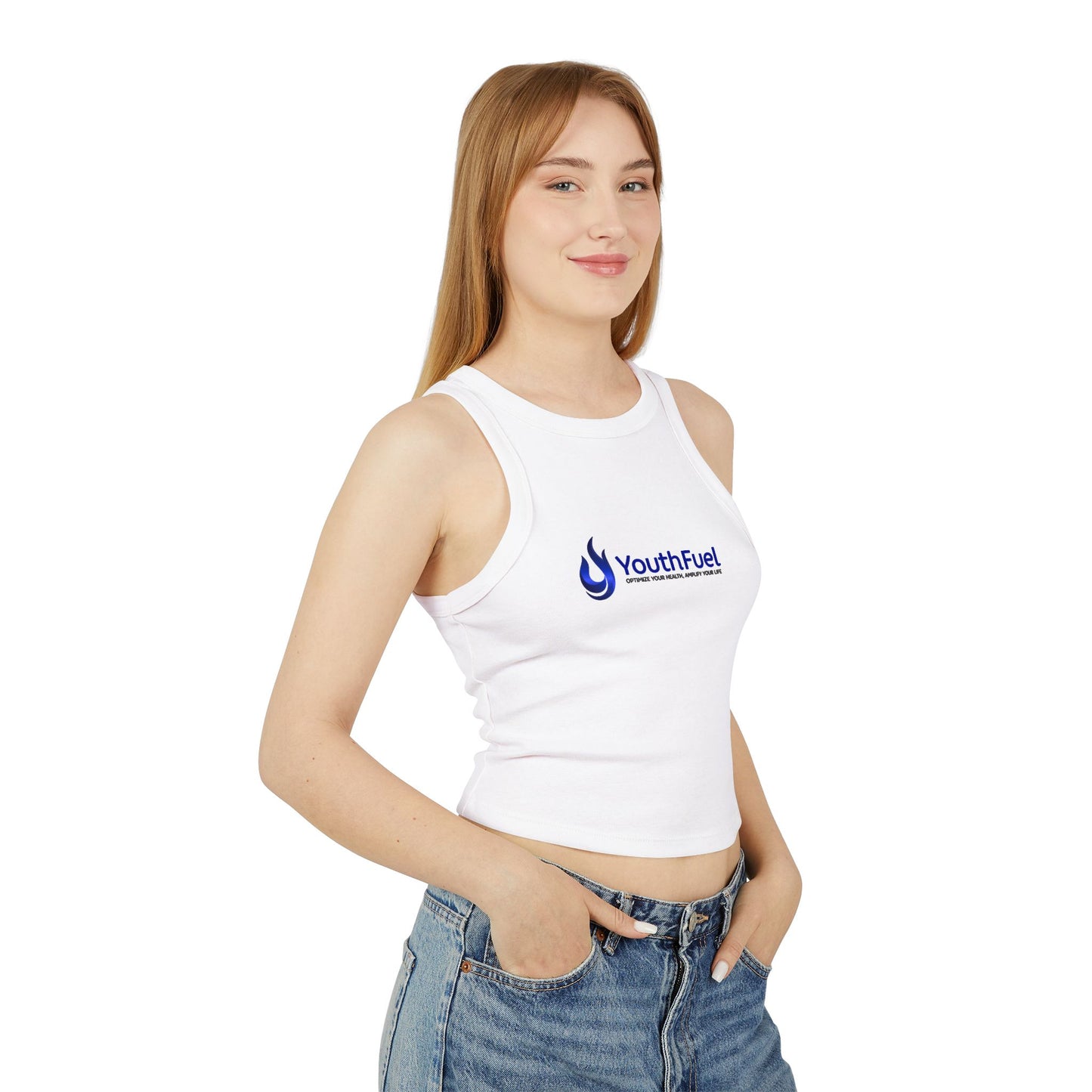 YouthFuel (Light Colors) - Women's Micro Rib Racer Tank Top