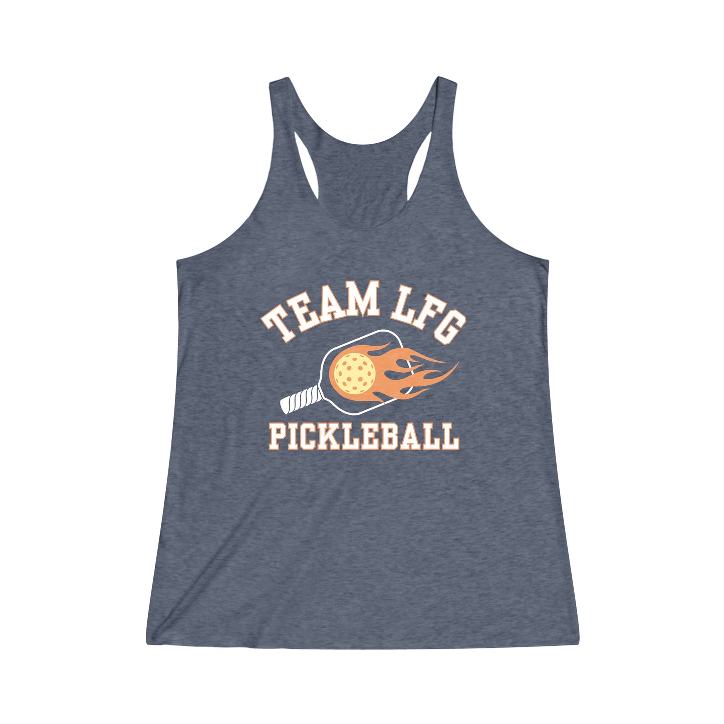Team LFG -Women's Tri-Blend Racerback Tank