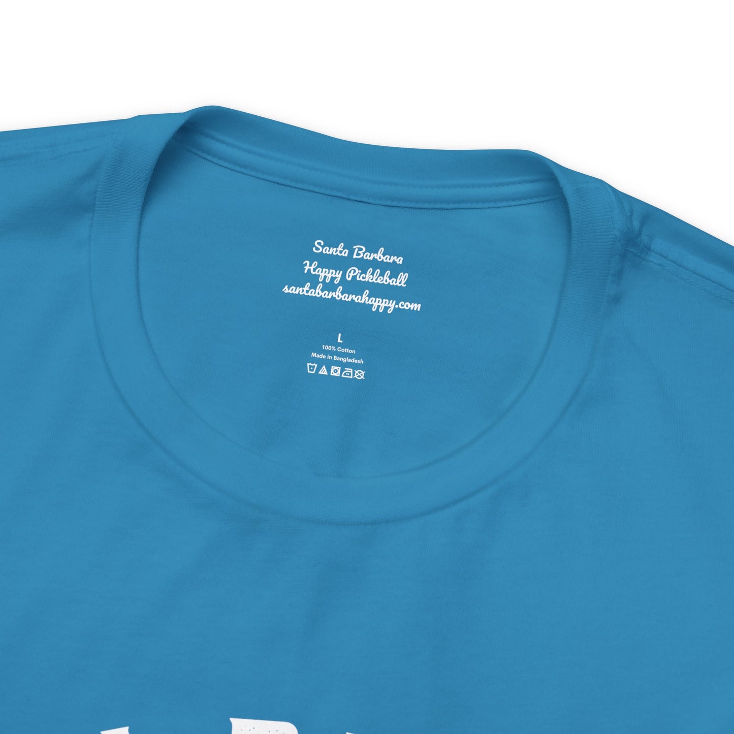 Santa Barbara Pickleball original - 2 day - Unisex 100% airline cotton Jersey Short Sleeve Tee