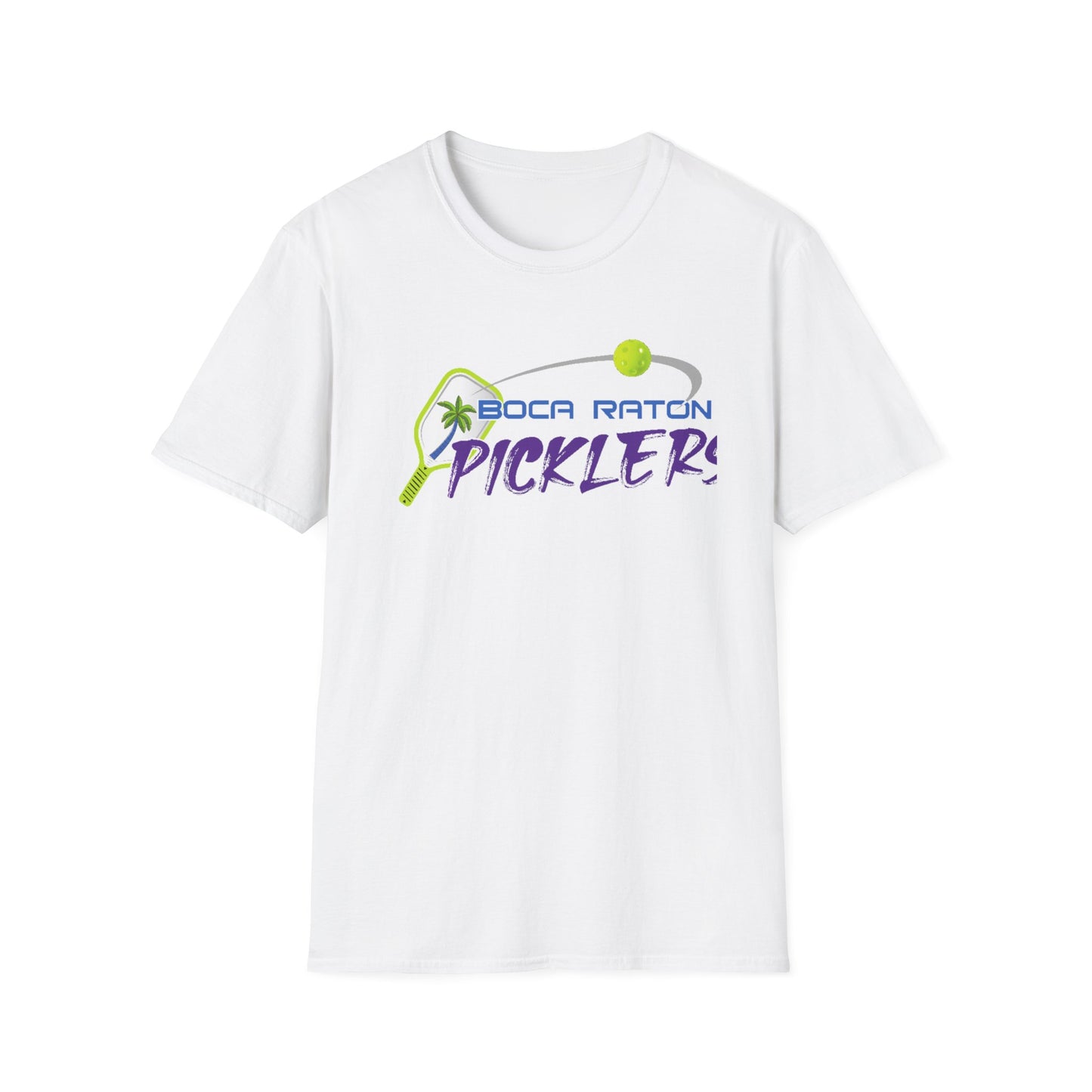 Boca Raton Picklers NPL Team - Unisex 100% cotton soft style T - can customize back