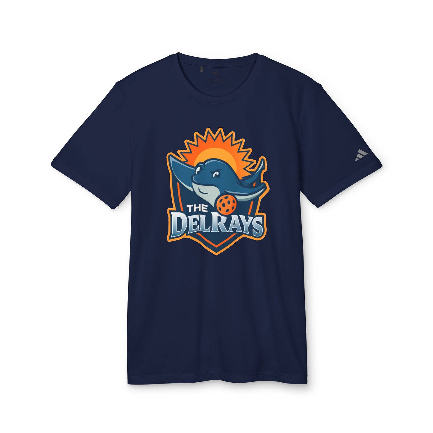 The Del Rays  ADIDAS Unisex Sport SPF 50 Performance T- Add name