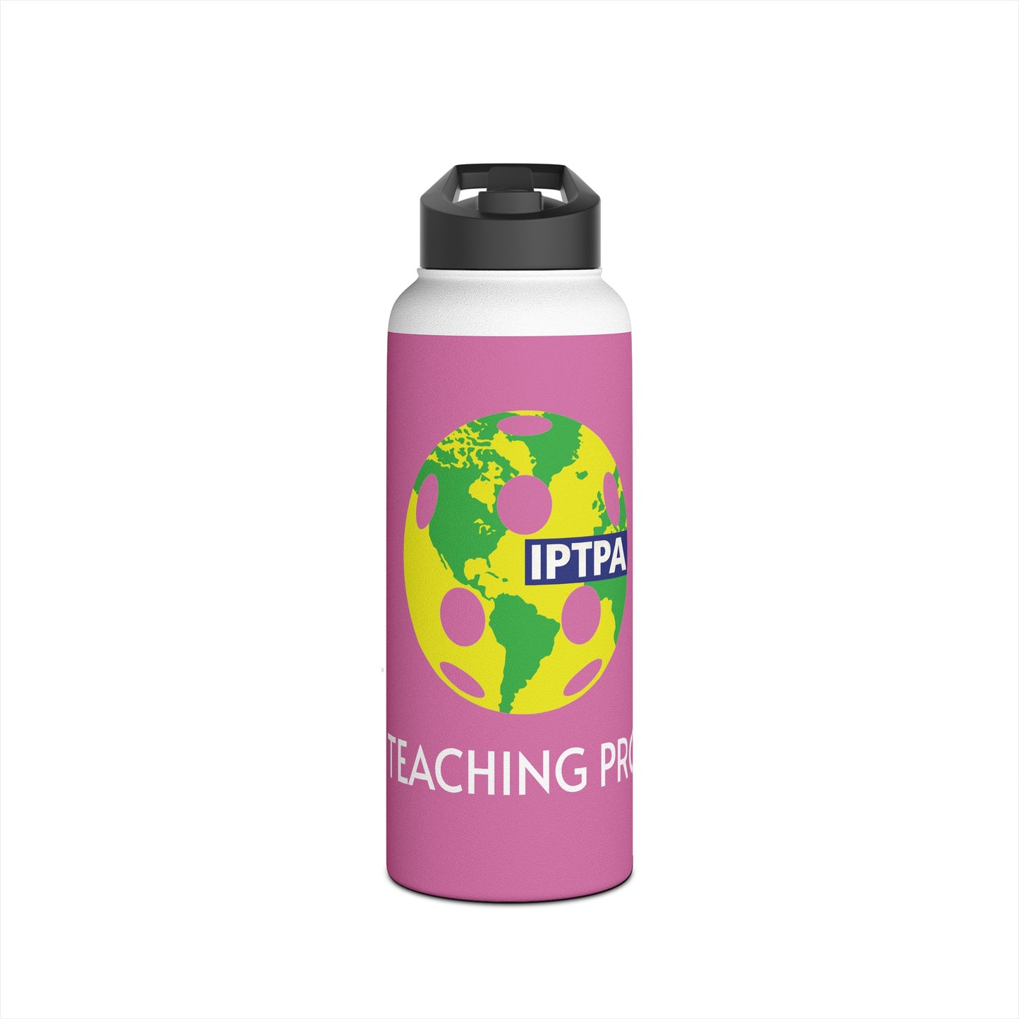 IPTPA Teaching Pro (or your name) 32 oz large -Stainless Steel Water Bottle, Standard Lid