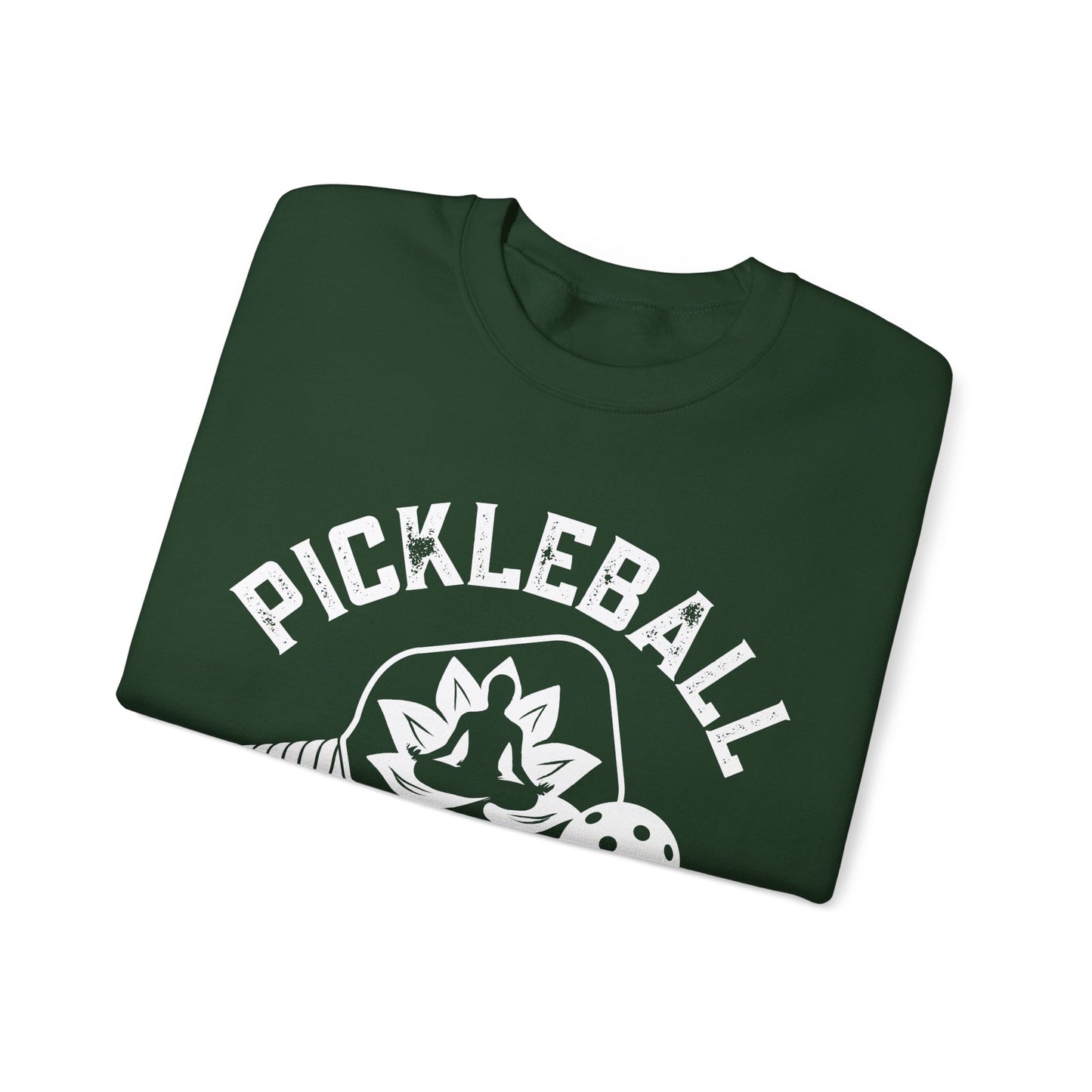 Pickleball Yogi Crew - can customize sleeve & back as shown