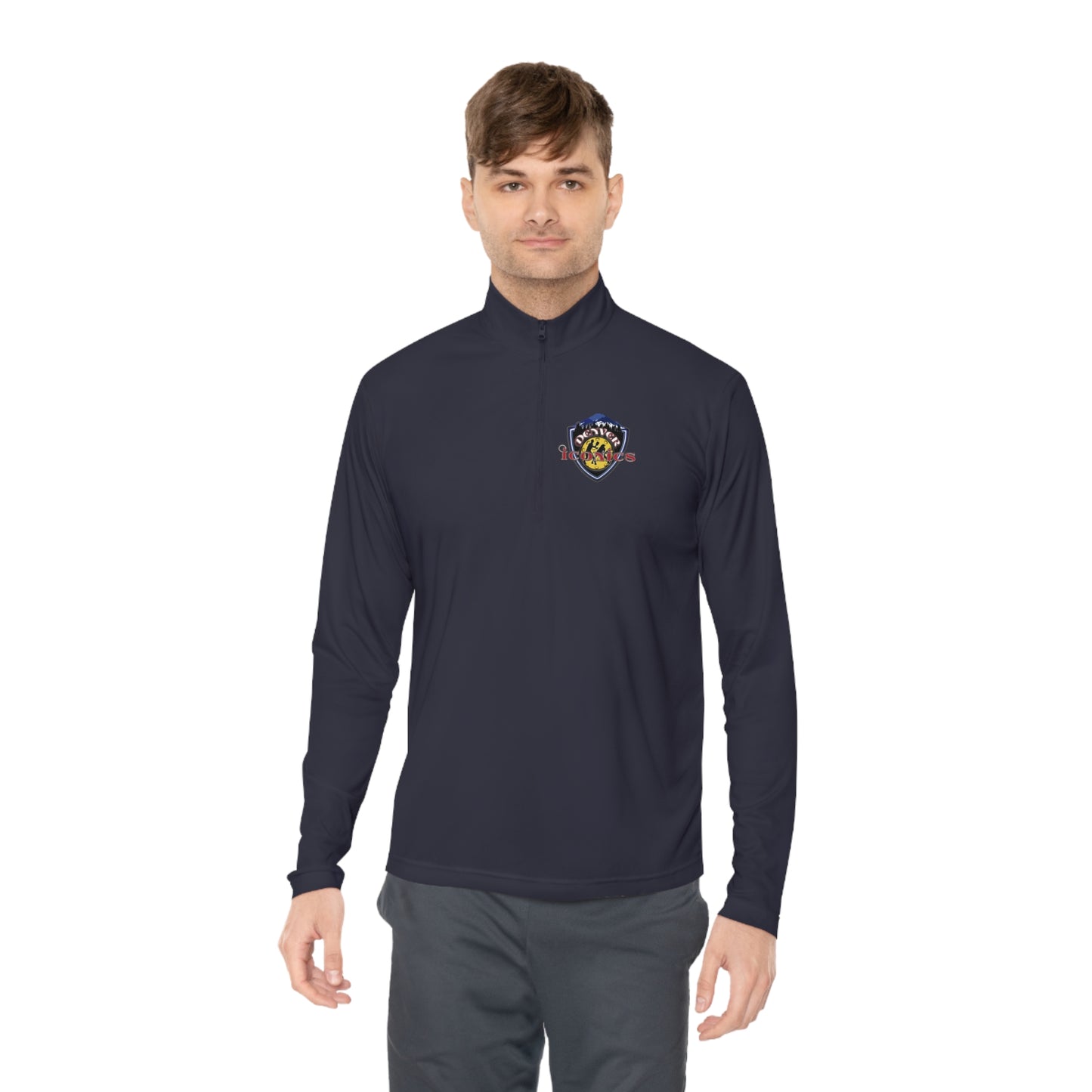 Denver Iconics - NPL Team - Unisex Quarter-Zip, Moisture Wicking, SPF 40
