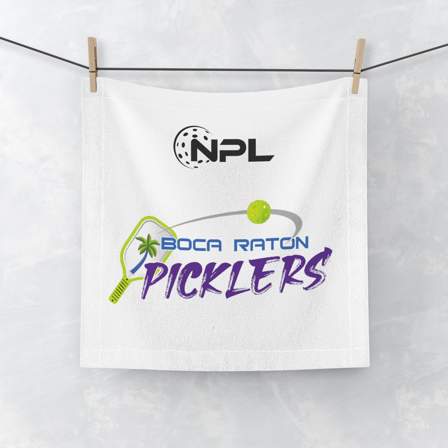 Boca Raton Pickler’d - Face Towel