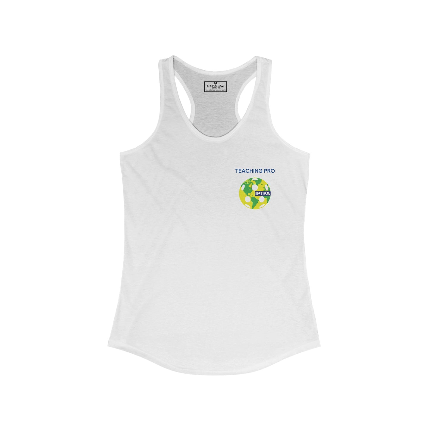 IPTPA Teaching Pro Women's Ideal Racerback Tank - Customize left chest or back